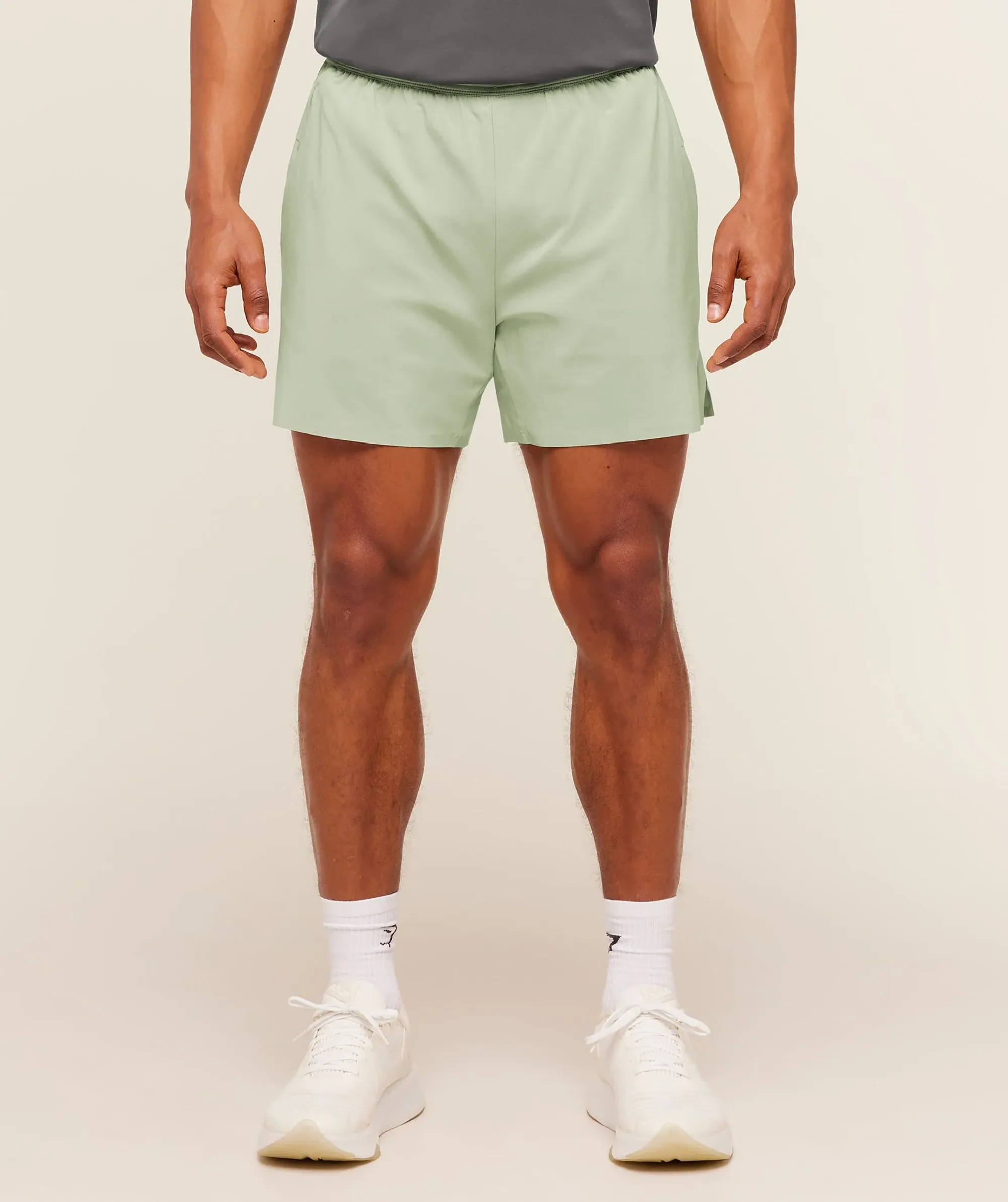 Gymshark Evolve 5" Shorts - Haze Green