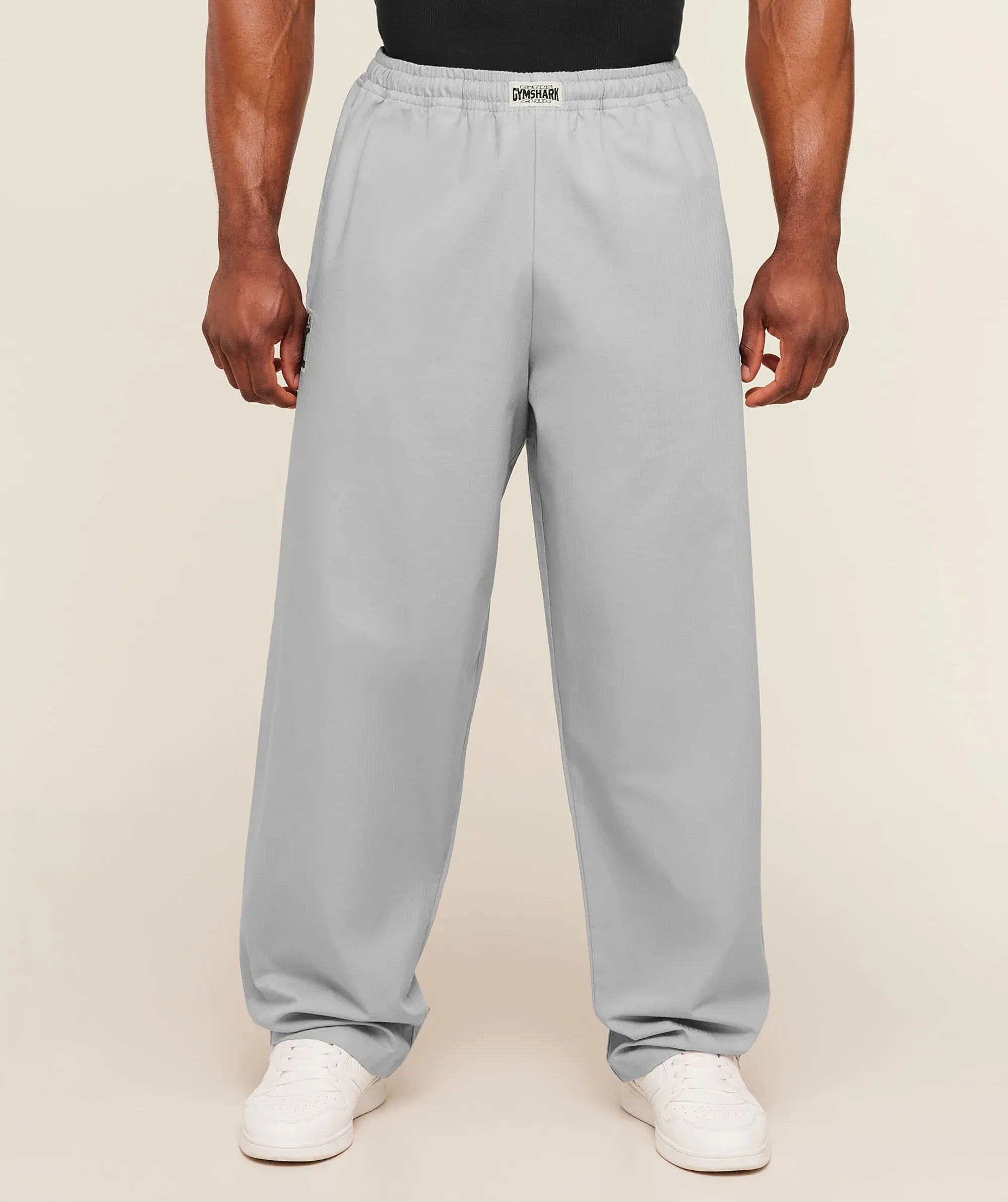 Gymshark Straight Leg Pumper Pants - Stratus Grey