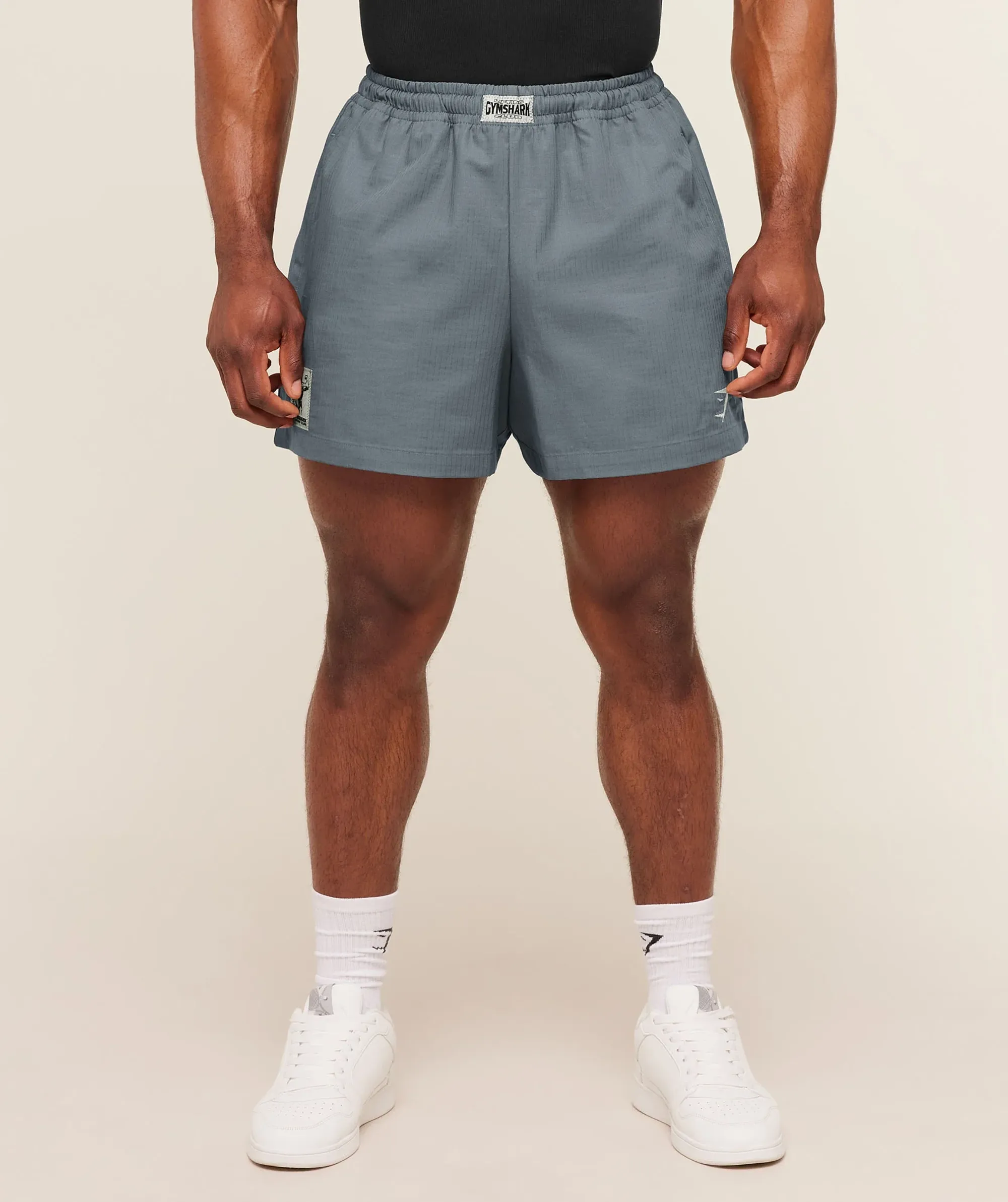 Gymshark Pumper Shorts 5" - Iron Blue