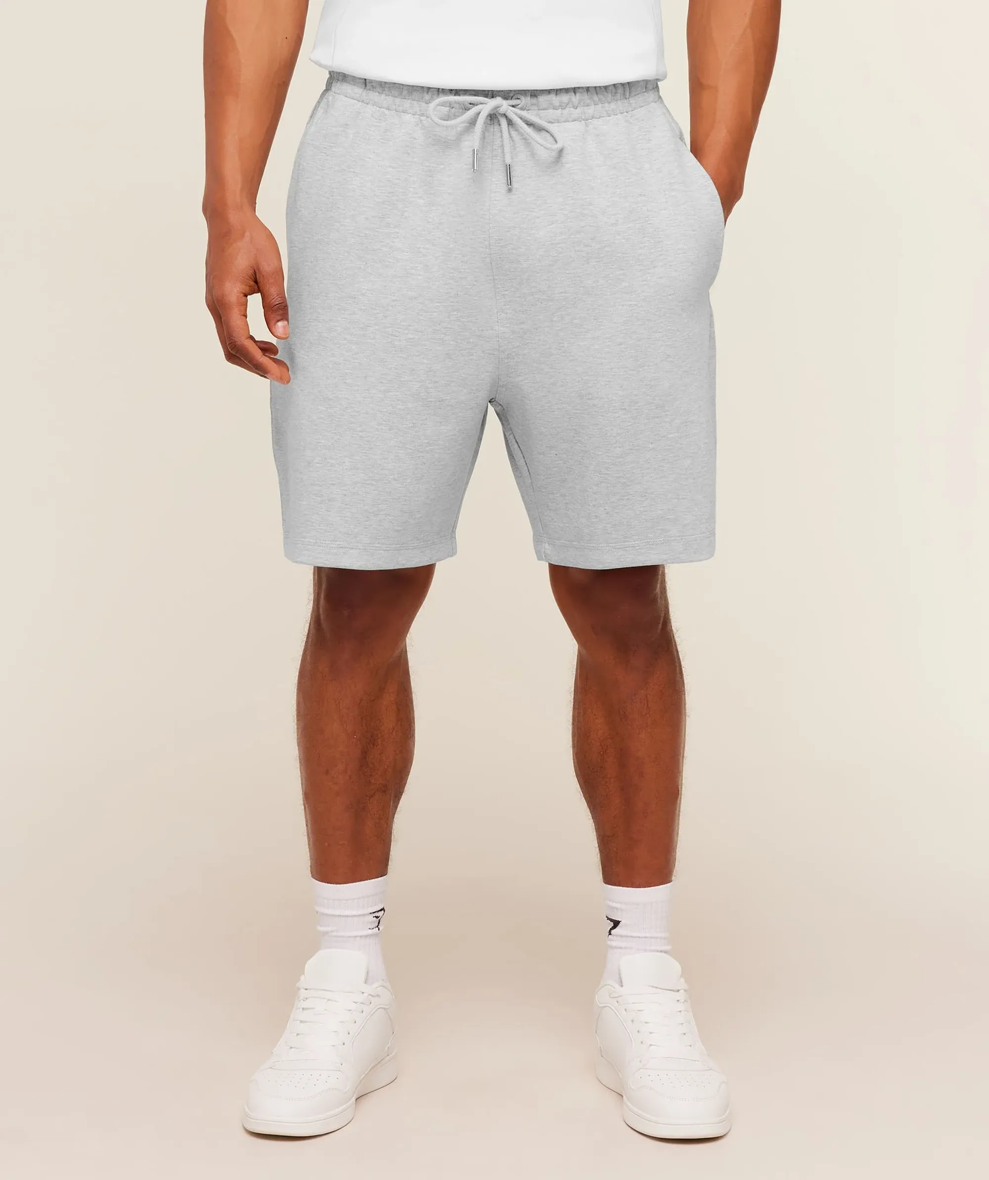 Gymshark Evolve Lightweight Shorts - Bros Soft Grey Marl