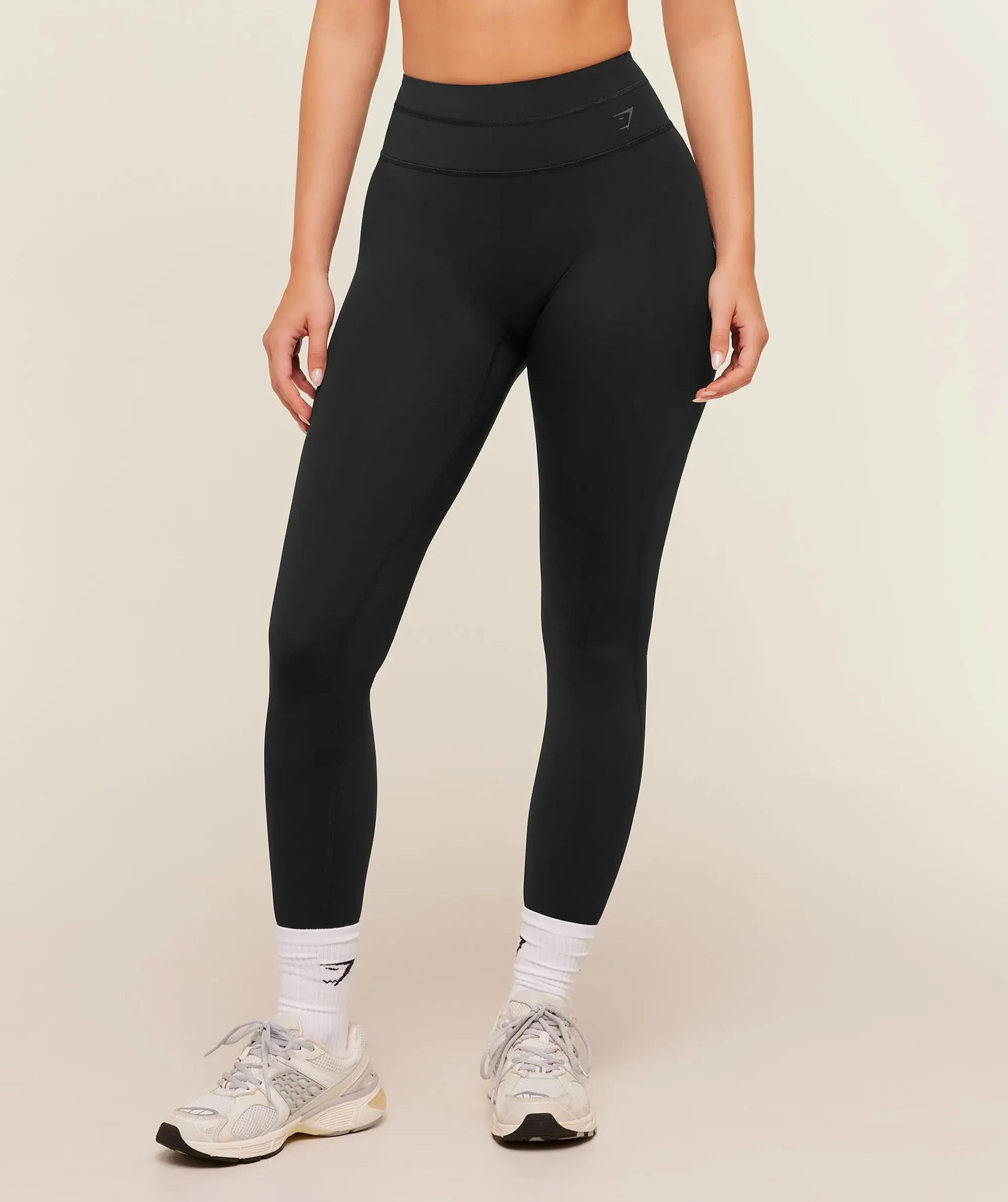 Gymshark Crossover Back Leggings - Black