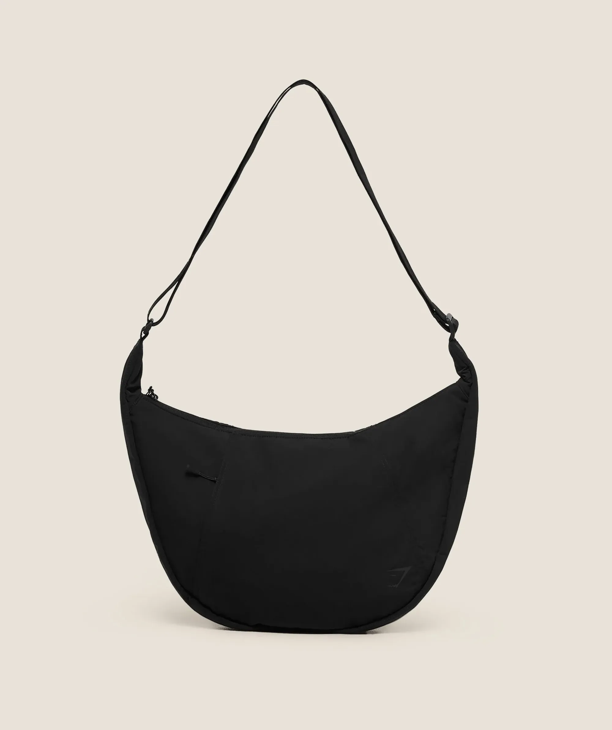 Gymshark Large Pleat Crossbody - Black