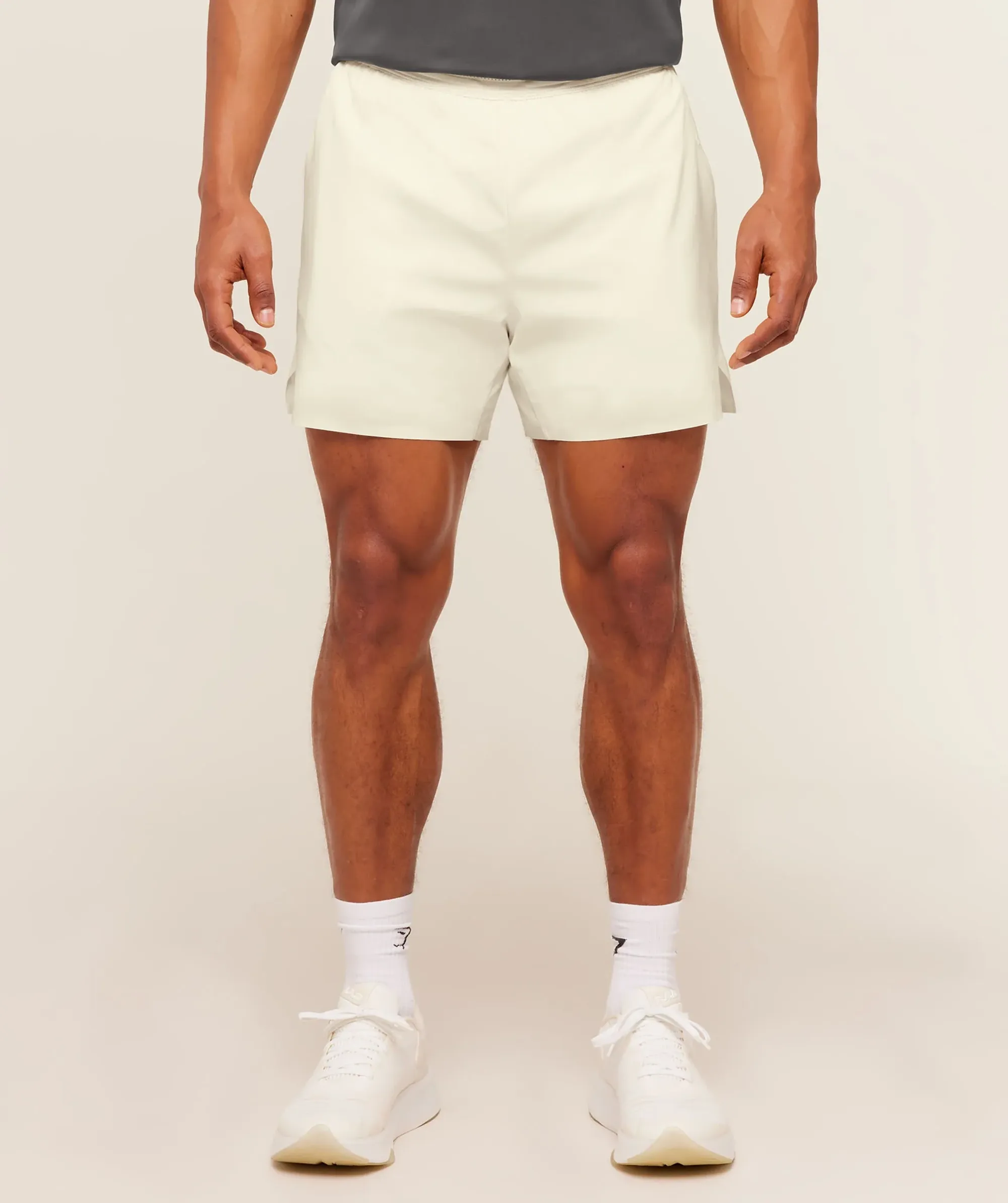 Gymshark Evolve 5" Shorts - Soft White