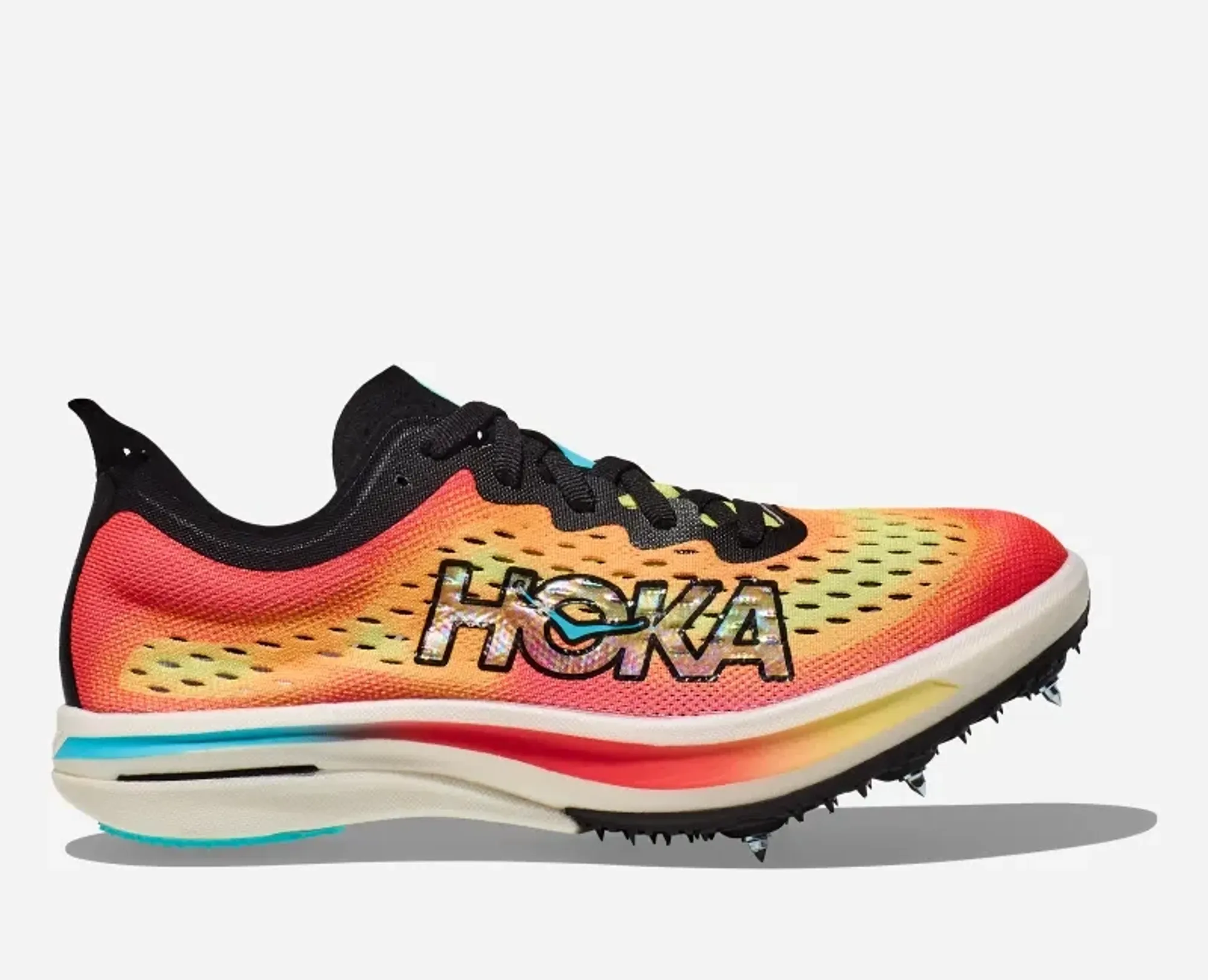 Hoka Cielo Flyx Shoes In Black/Yuzu
