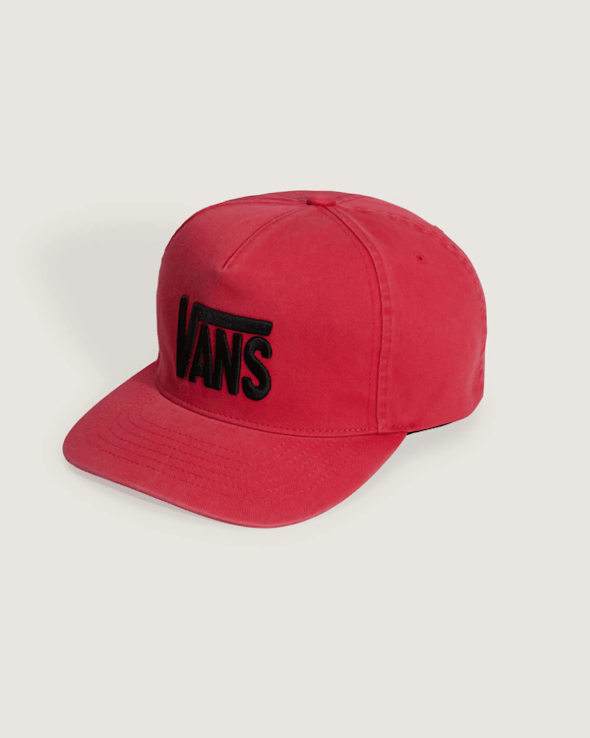 Vans - Stretch Logo Snapback Hat, Man, Pink