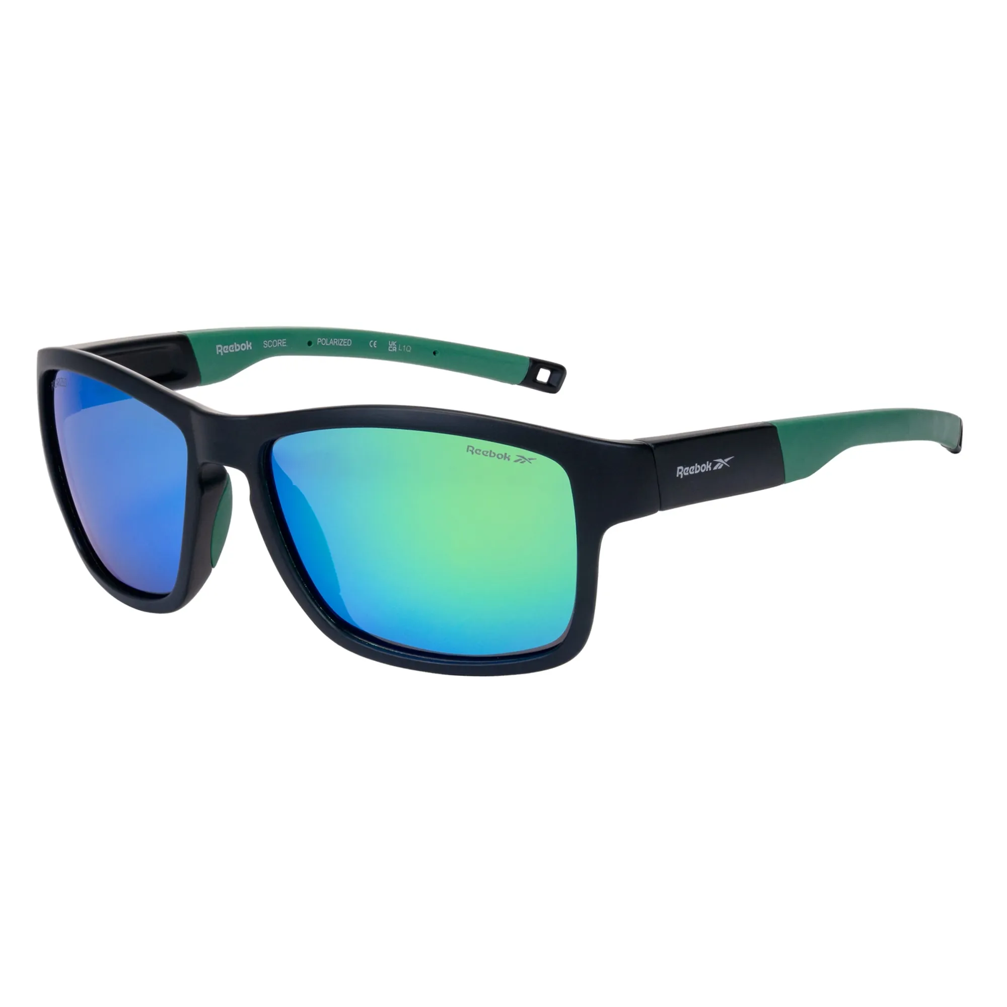 Reebok Score Sunglasses - Black/Green
