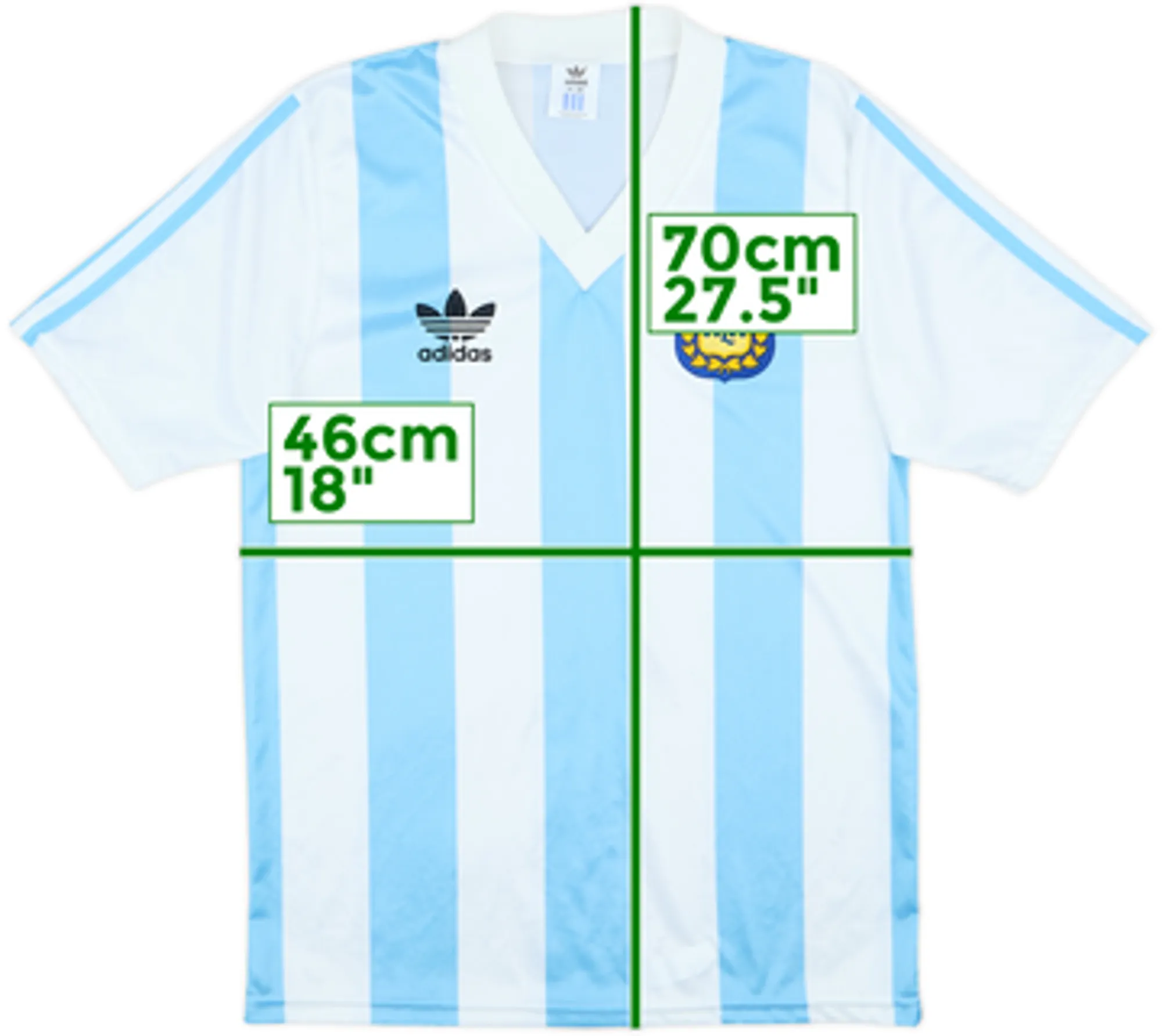 1990-91 Argentina Home Shirt - 8/10 - (S)