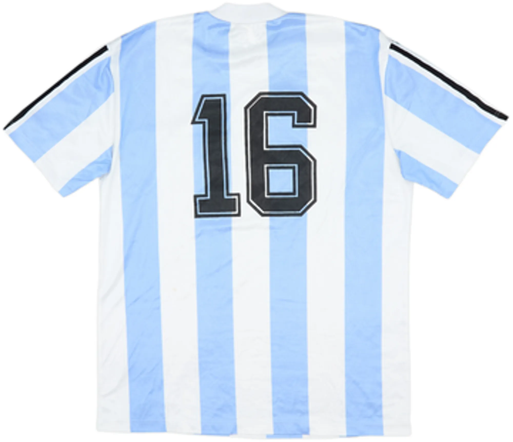 1990-91 Argentina Home Shirt #16 - 5/10 - (M)