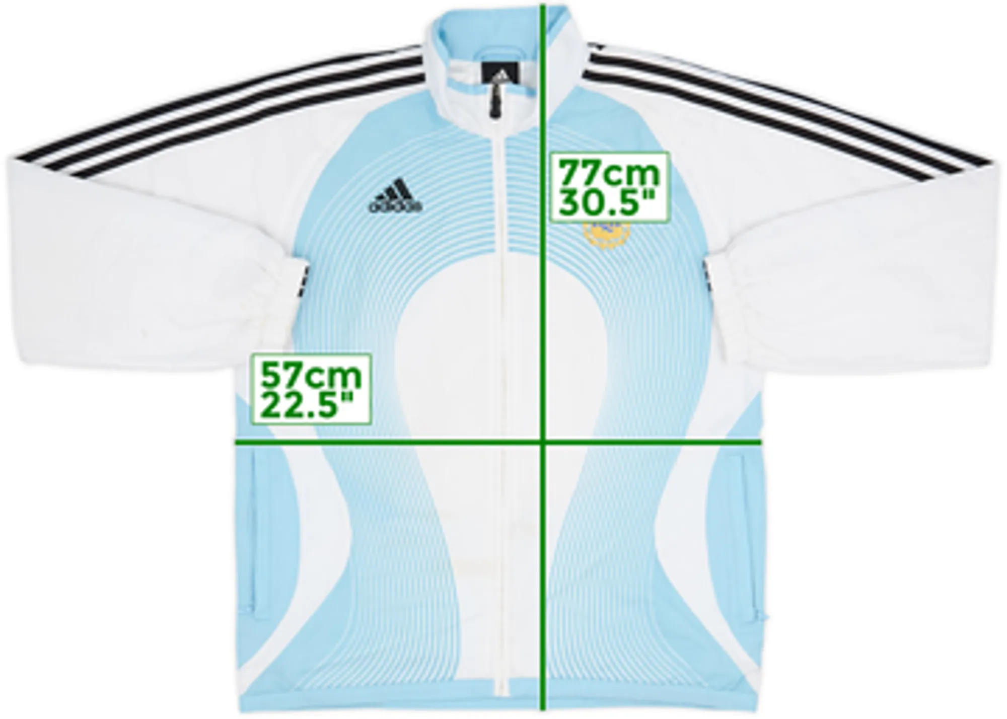 2006-07 Argentina adidas Track Jacket - 5/10 - (M)