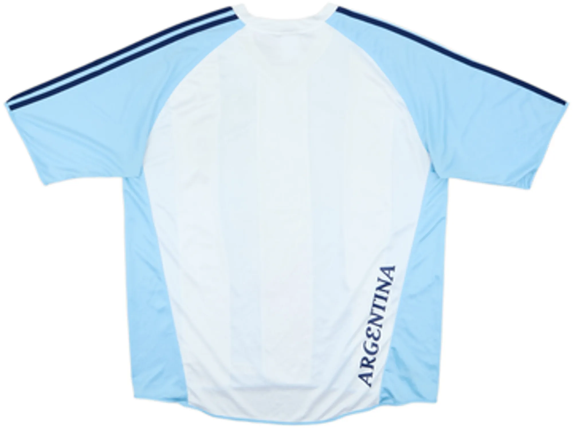 2006 Argentina adidas 'World Cup' Training Shirt - 8/10 - (XL)