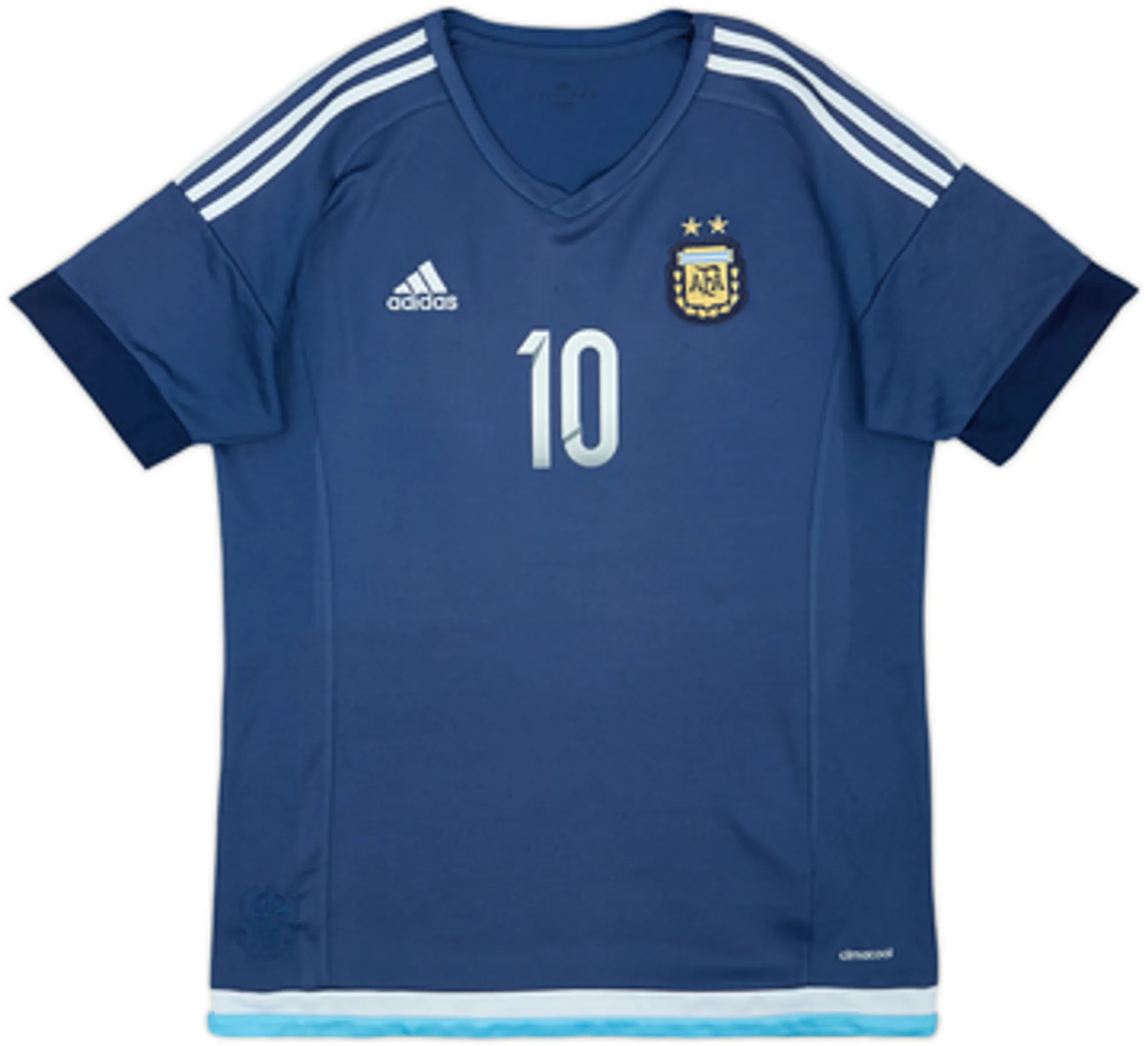 2015-16 Argentina Away Shirt Messi #10 - 5/10 - (L)
