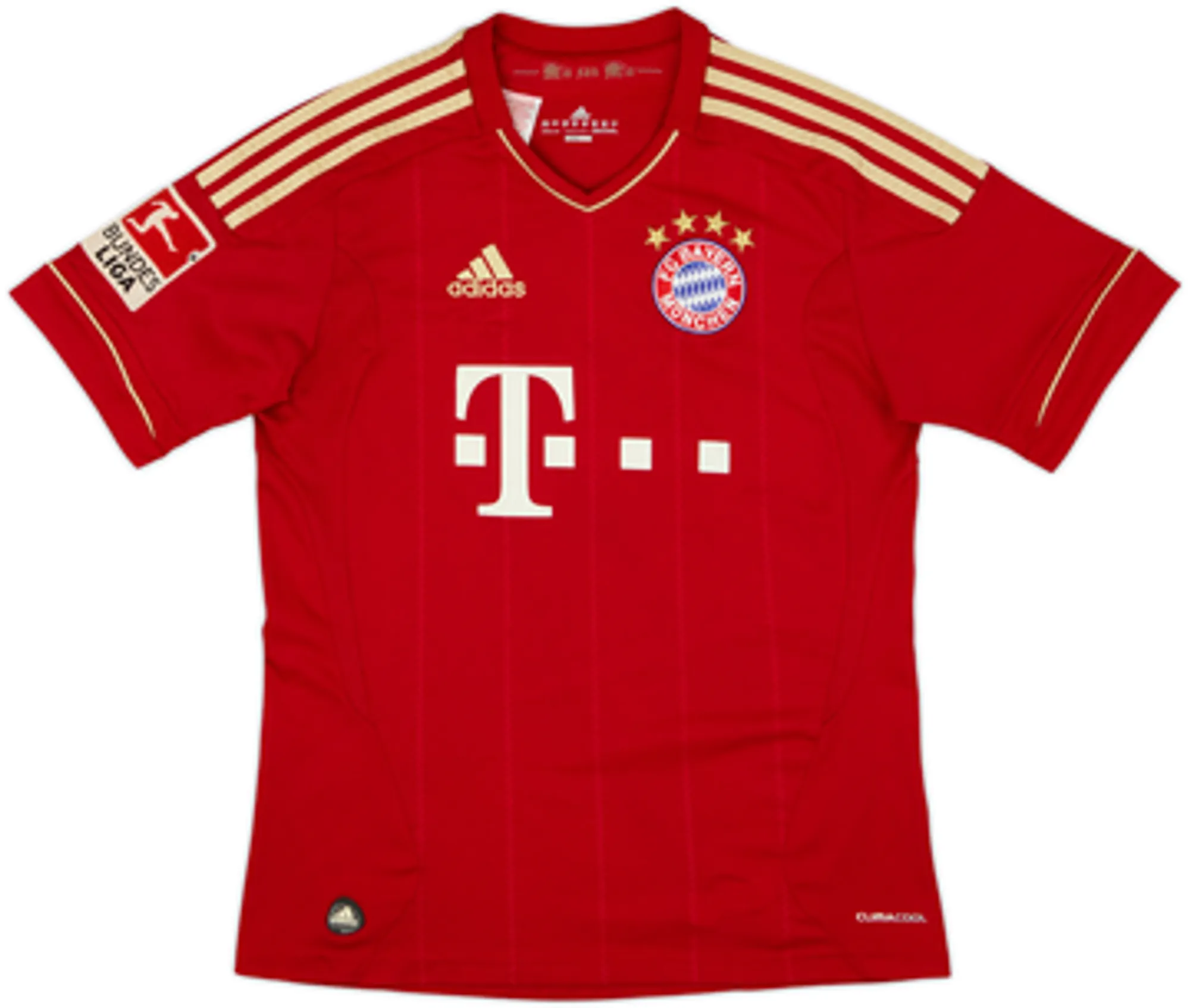2011-13 Bayern Munich Home Shirt Muller #25 - 8/10 - (L.Boys)