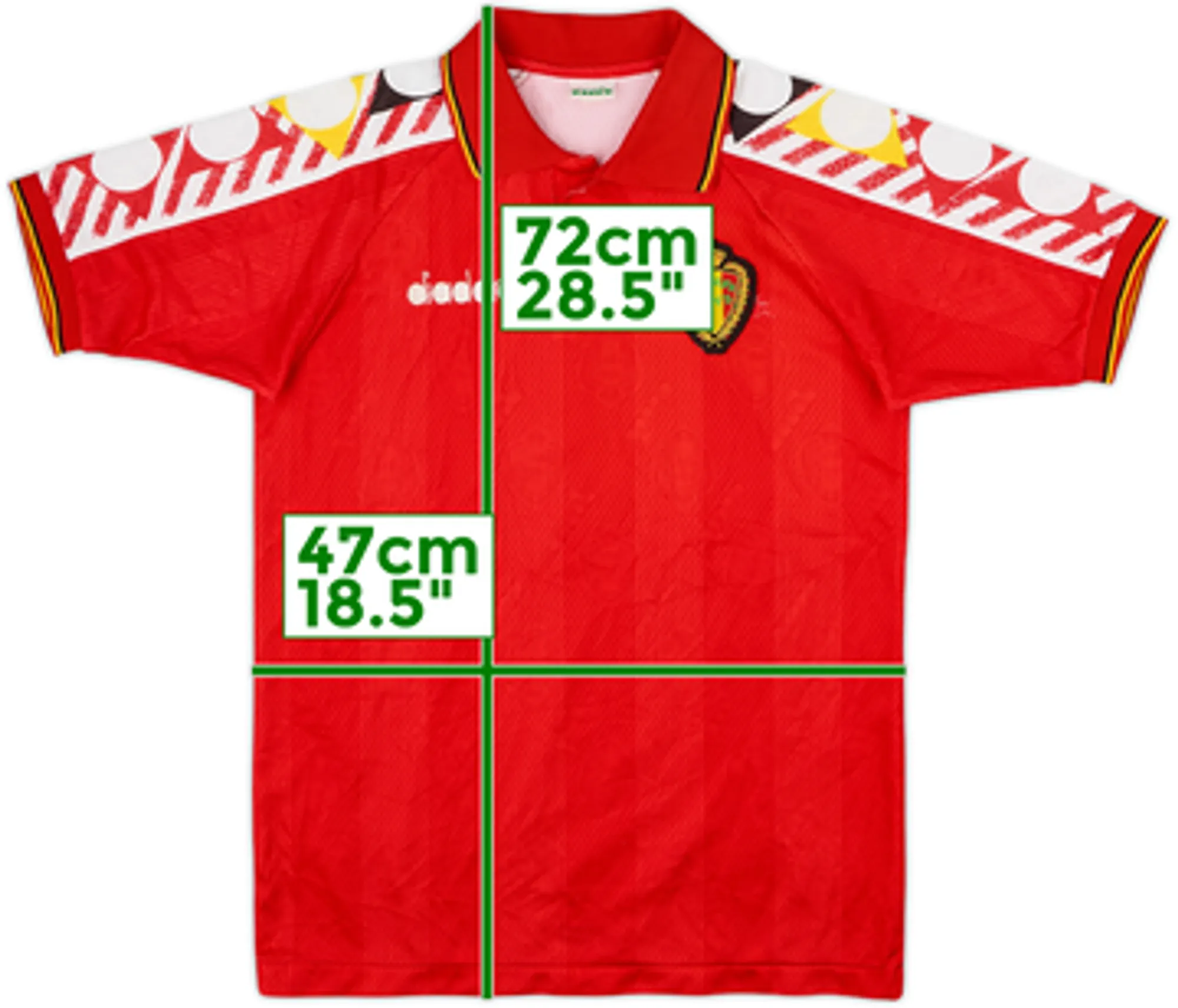 1994-96 Belgium Home Shirt - 6/10 - (S)