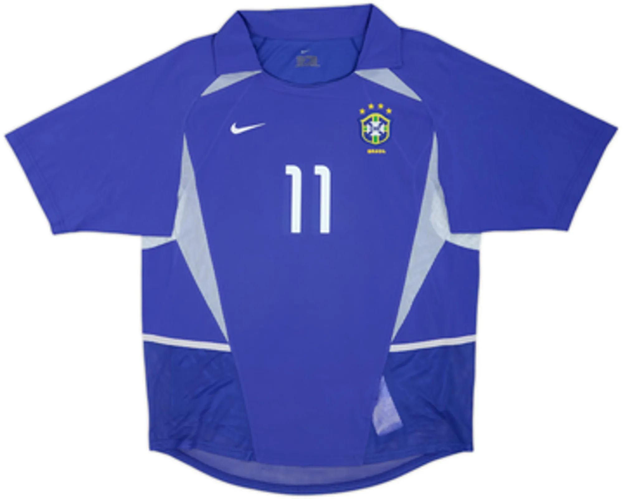 2002-04 Brazil Player Issue Away Shirt Ronaldinho #11 - 9/10 - (S)