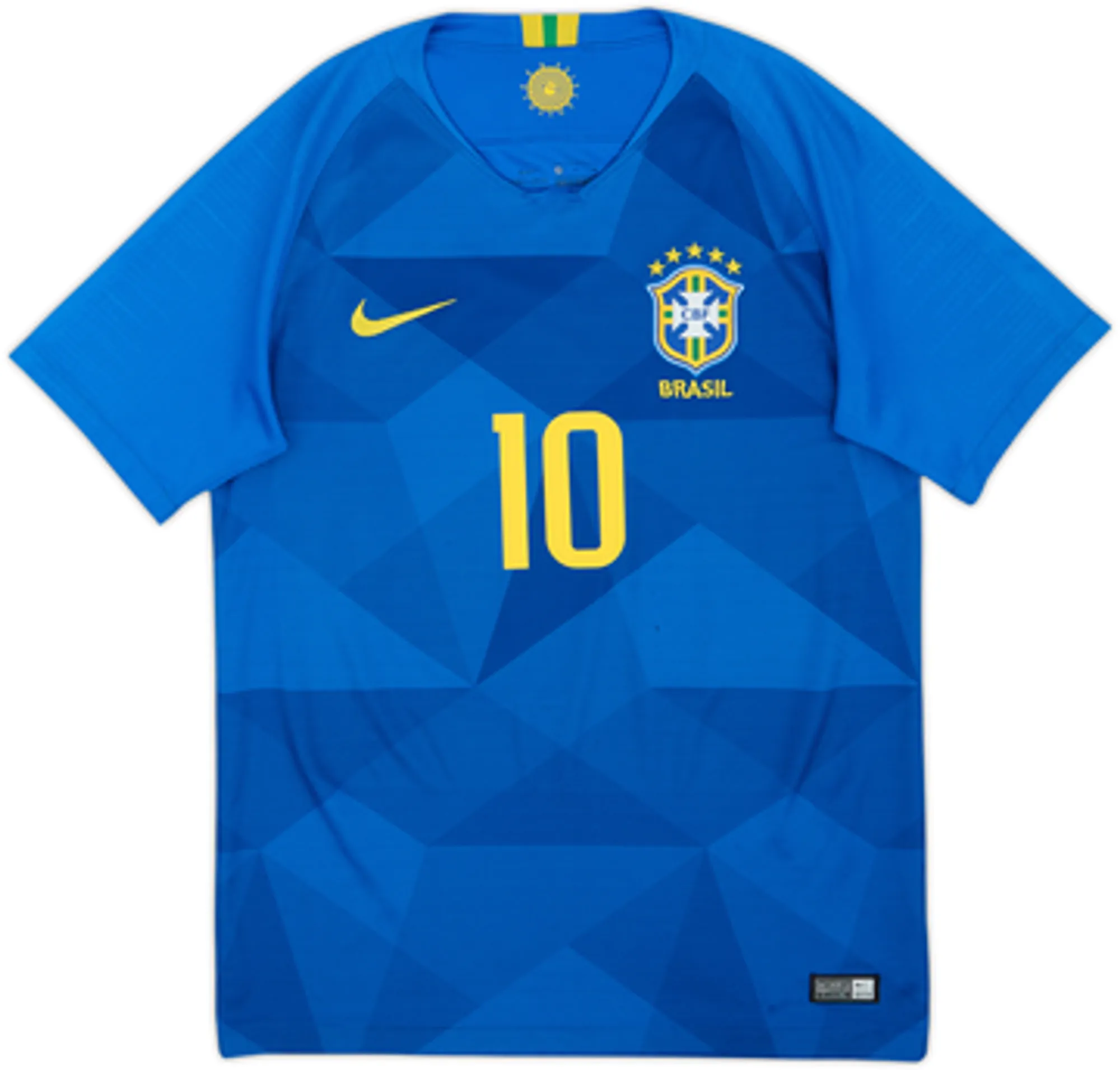 2018-19 Brazil Away Shirt Neymar Jr #10 - 5/10 - (S)