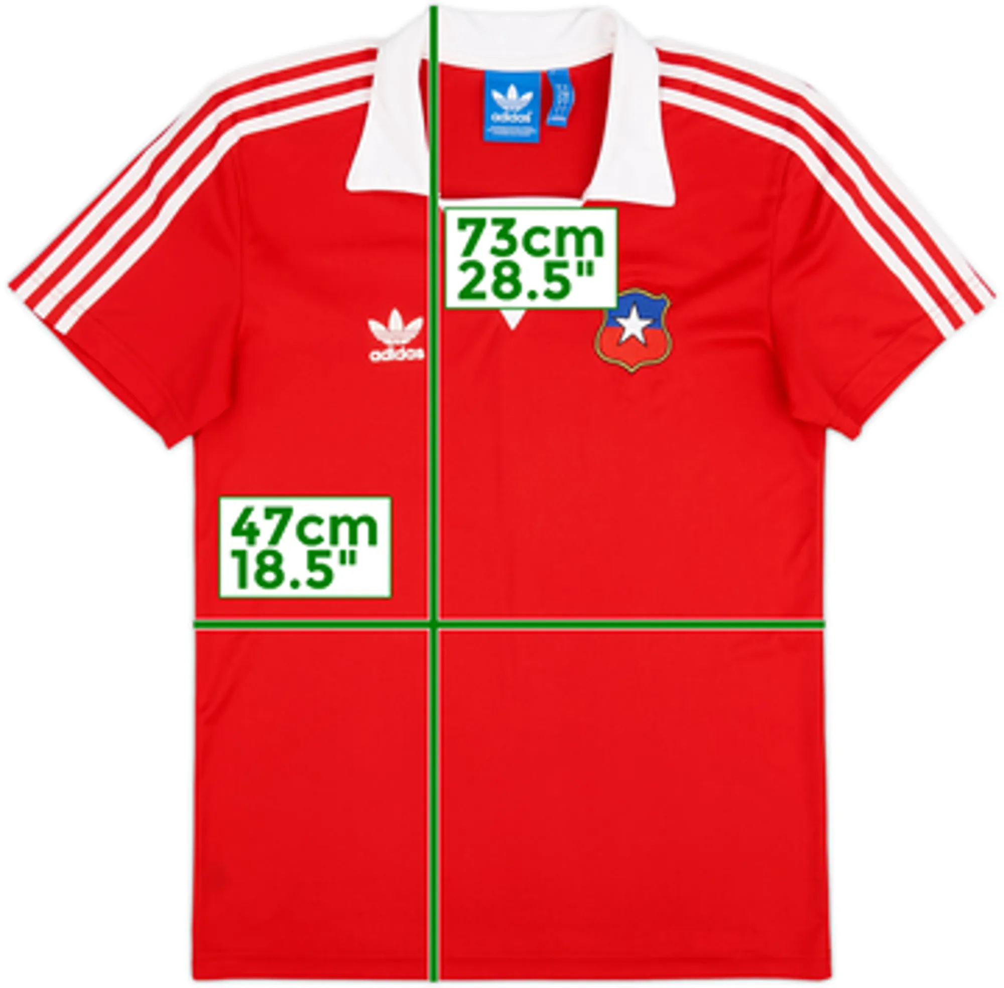 2013 Chile adidas Originals Retro '1983' Shirt - 9/10 - (S)