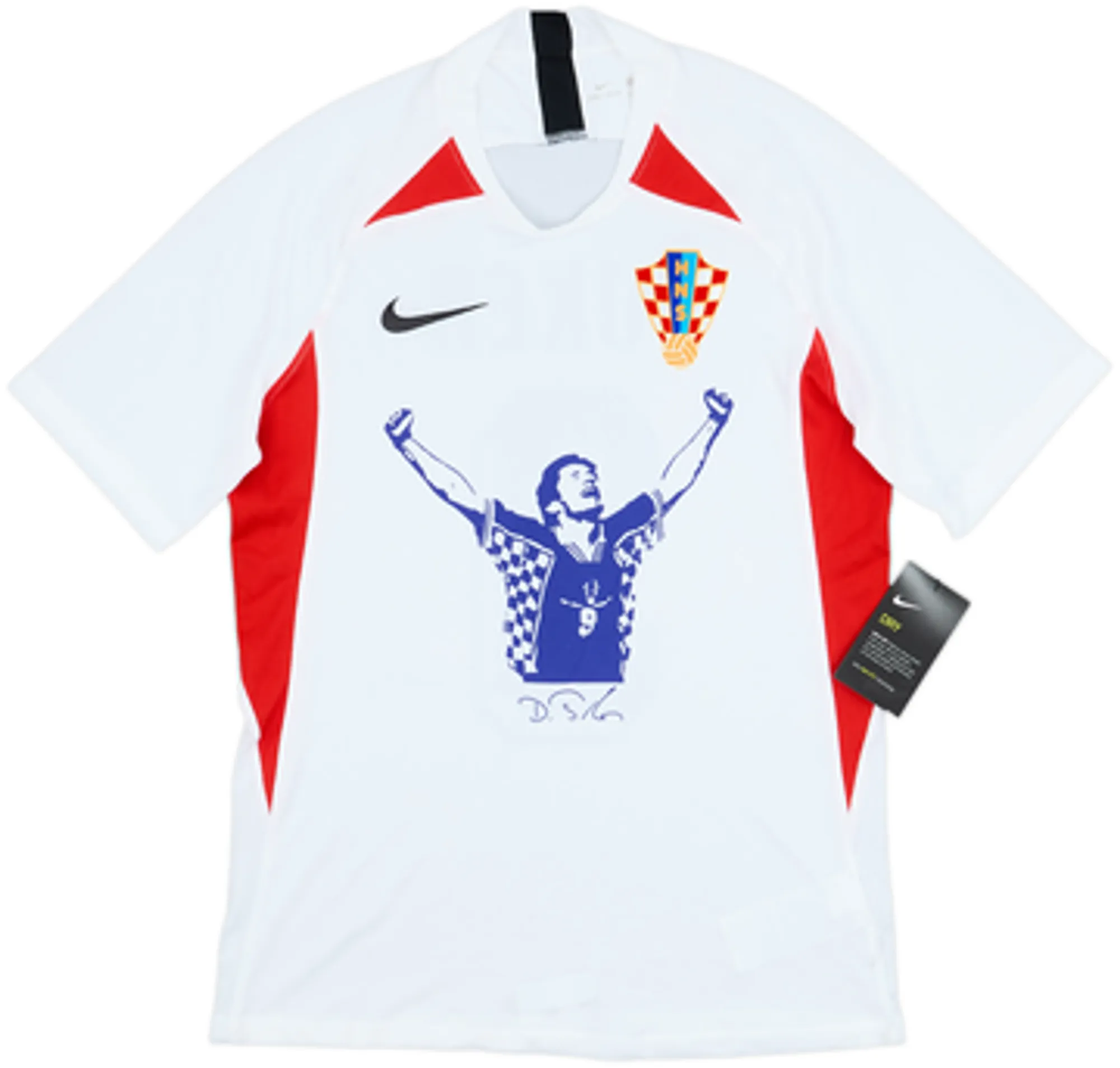 2020-21 Croatia Nike Training Shirt Suker #9 (M)