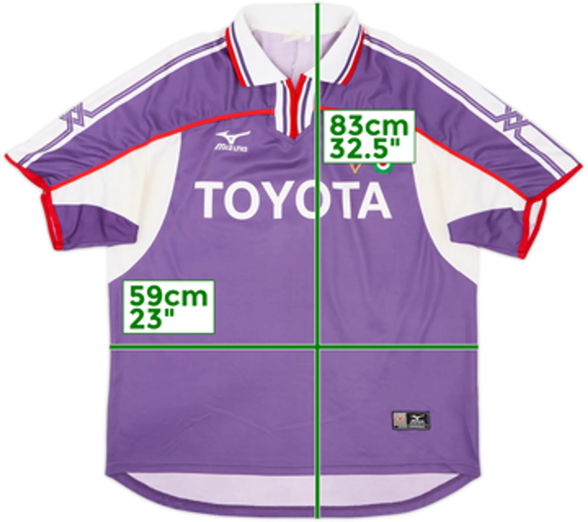 2001-02 Fiorentina Home Shirt - 8/10 - (XL)