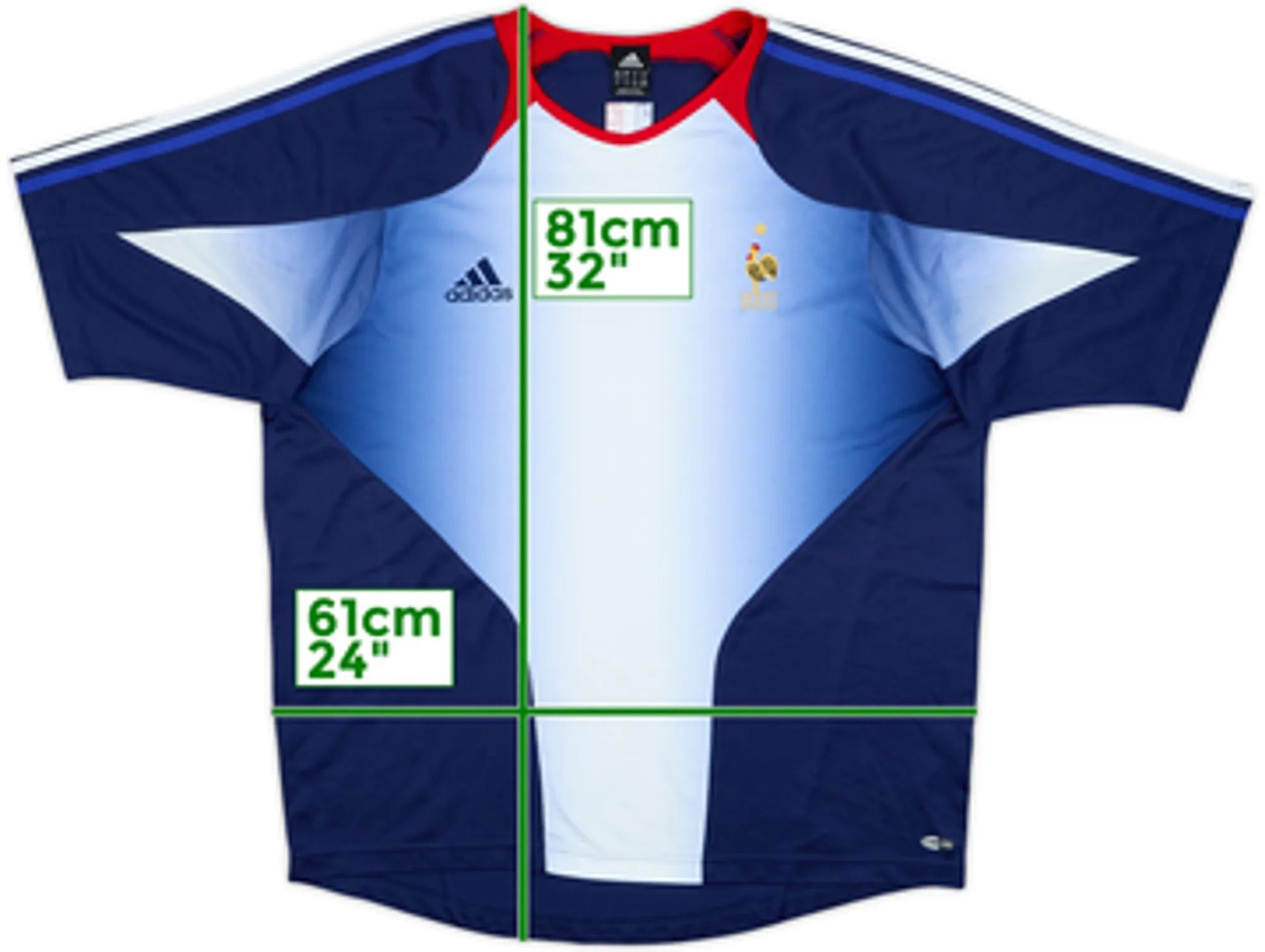 2006-07 France adidas Training Shirt - 10/10 - (XL)