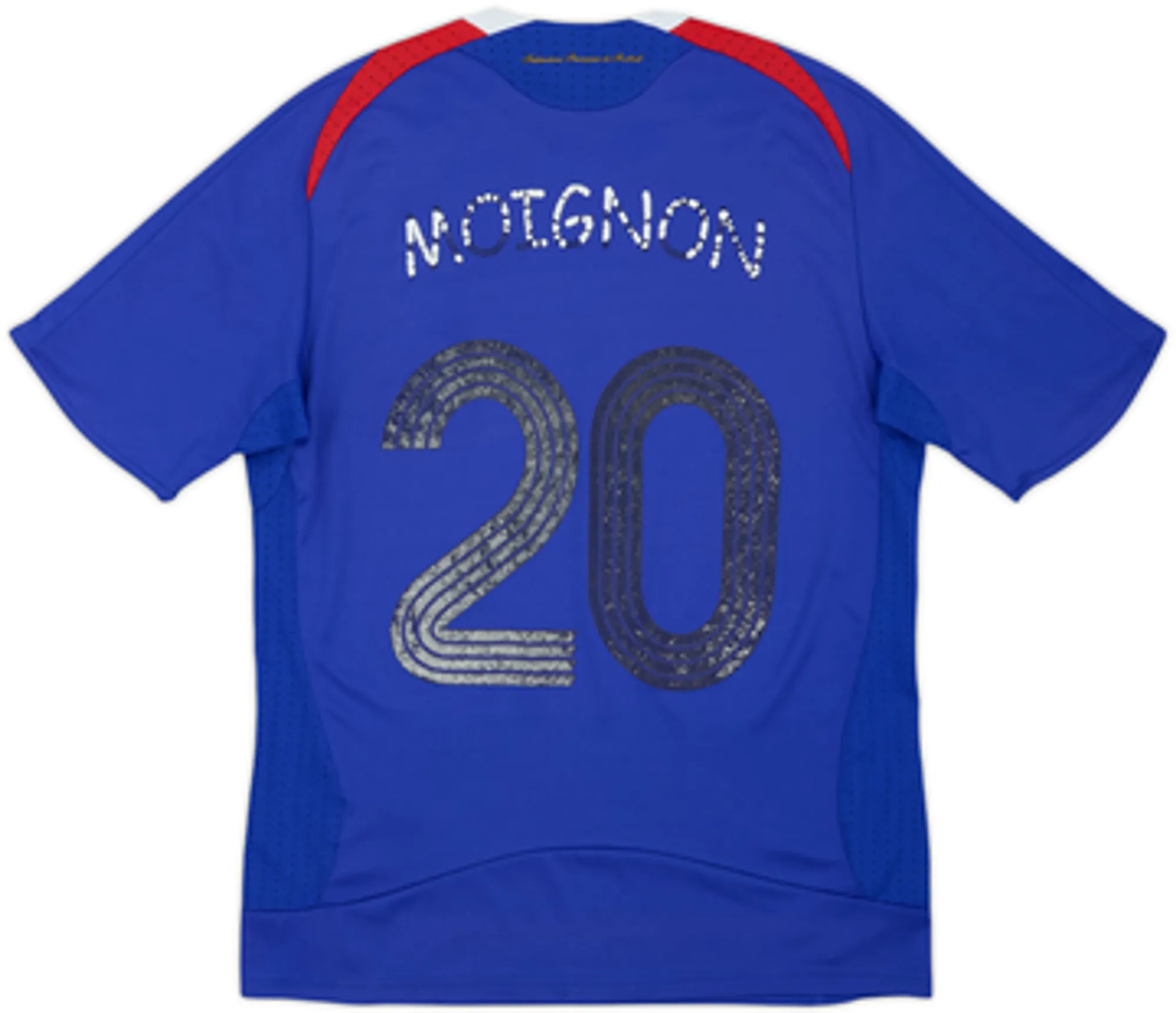 2007-08 France Home Shirt Moignon #20 - 4/10 - (S)