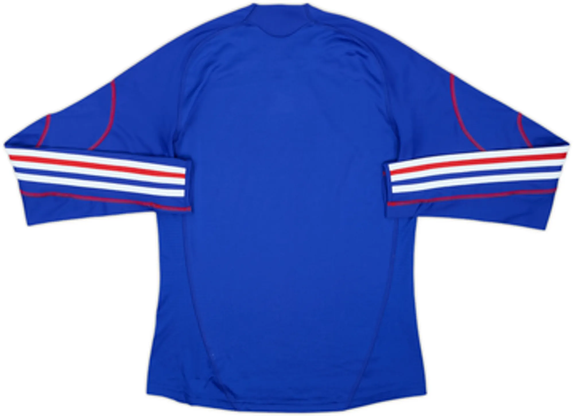 2007-09 France Women Player Issue Home L/S Shirt - 7/10 - (Women's S)