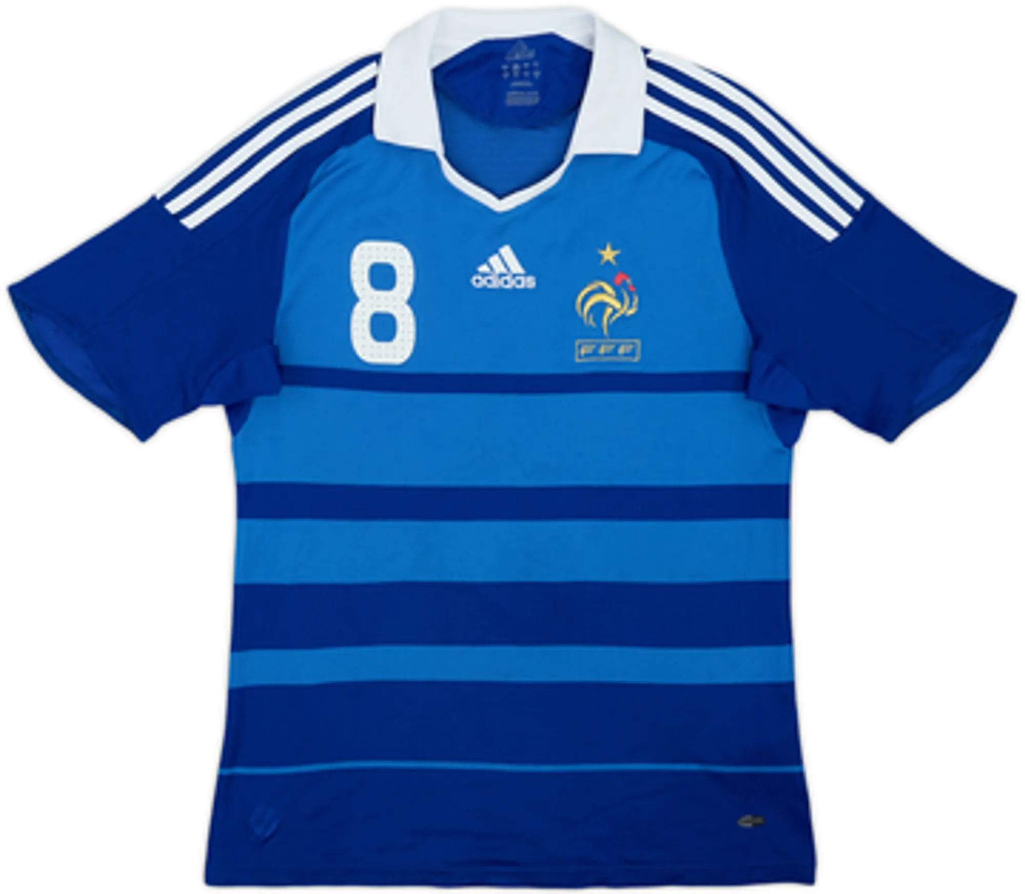 2008-09 France Home Shirt Gourcuff #8 - 5/10 - (S)
