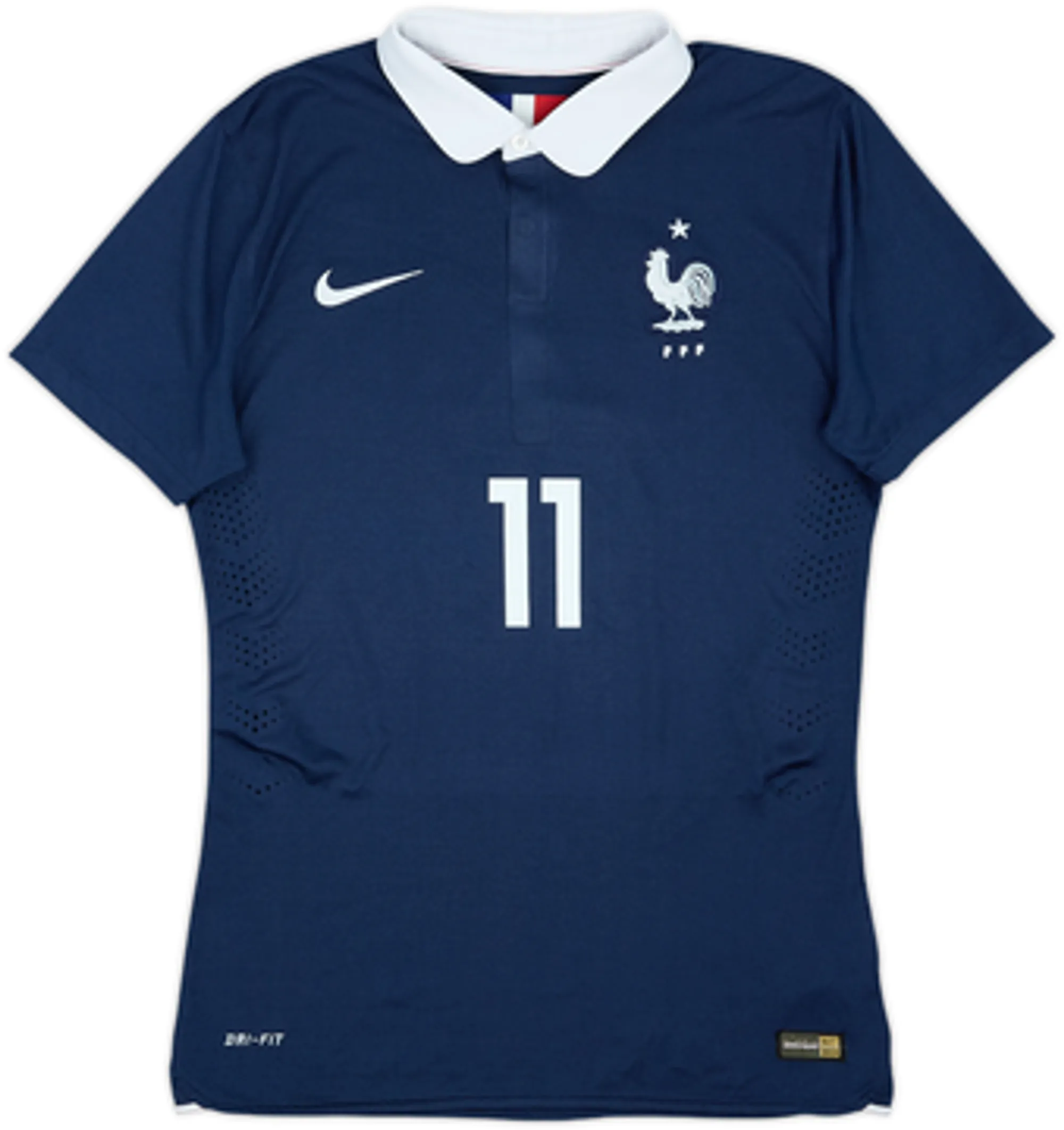 2014-15 France Authentic Home Shirt Griezmann #11 - 9/10 - (M)