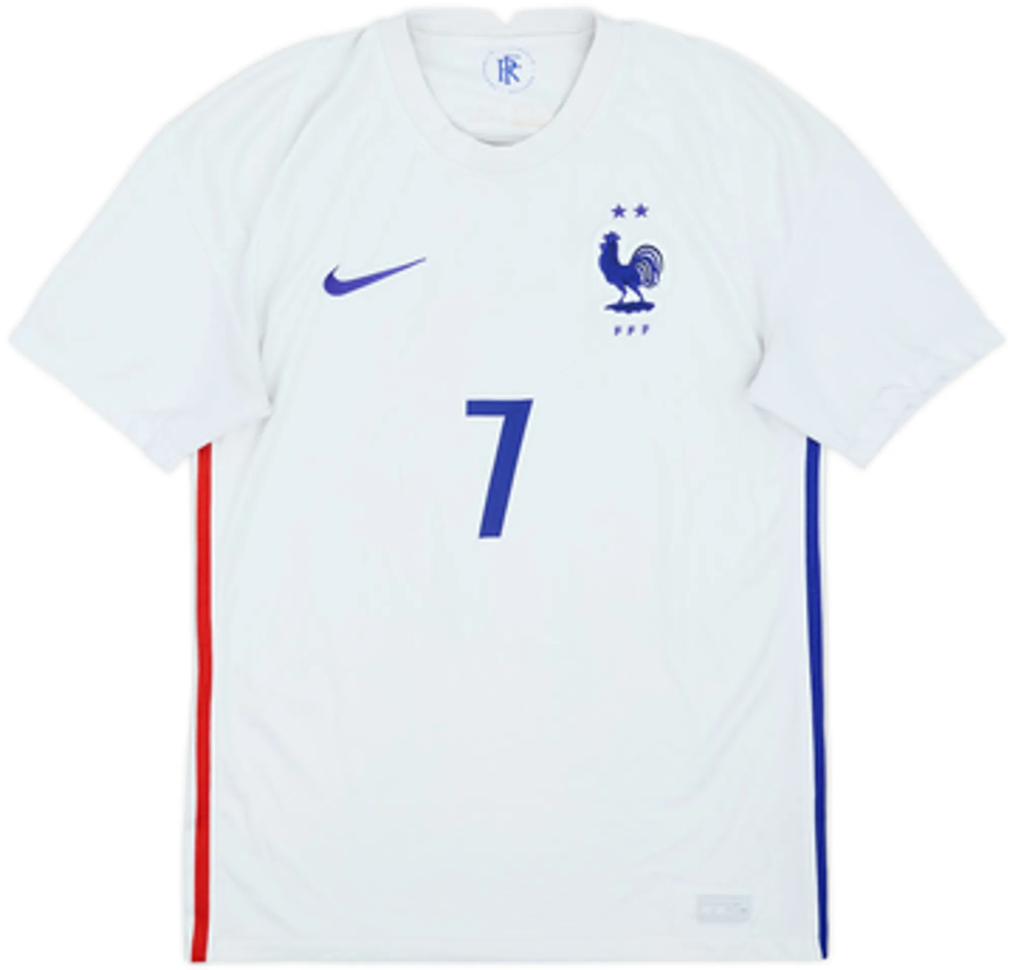 2020-21 France Away Shirt Griezmann #7 - 4/10 - (S)