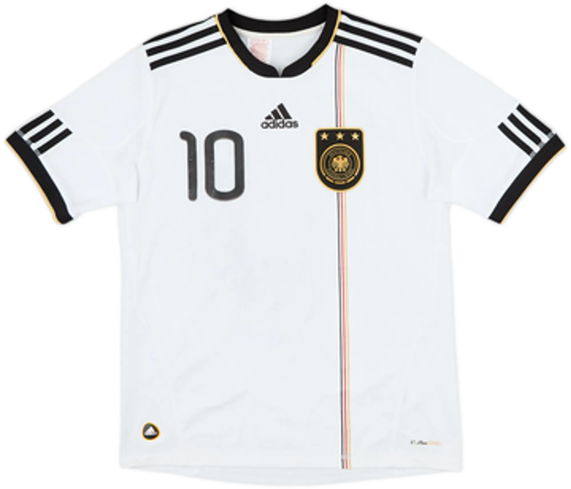 2010-11 Germany Home Shirt Podolski #10 - 5/10 - (L)