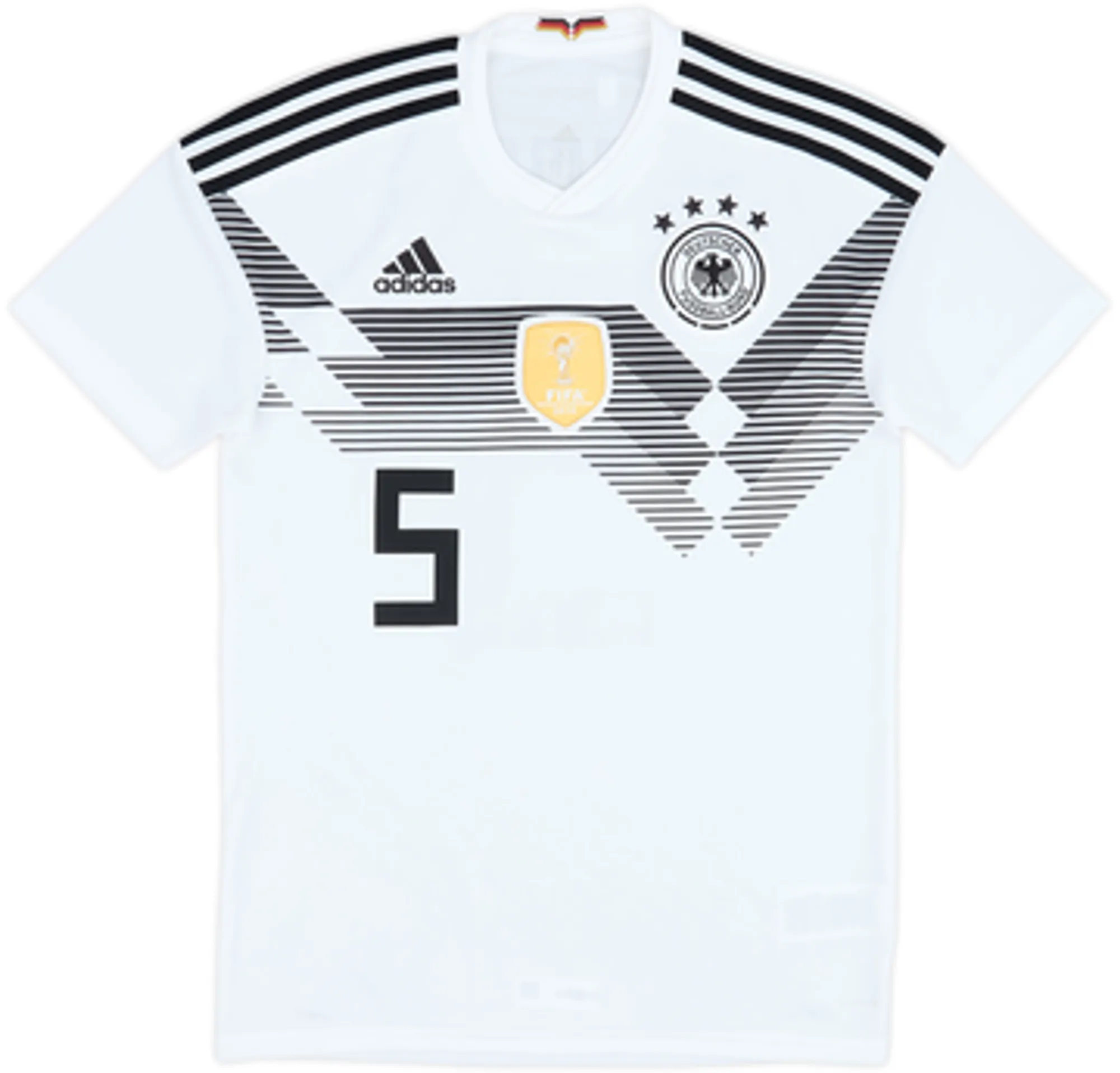 2018-19 Germany Home Shirt Hummels #5 - 10/10 - (XS)