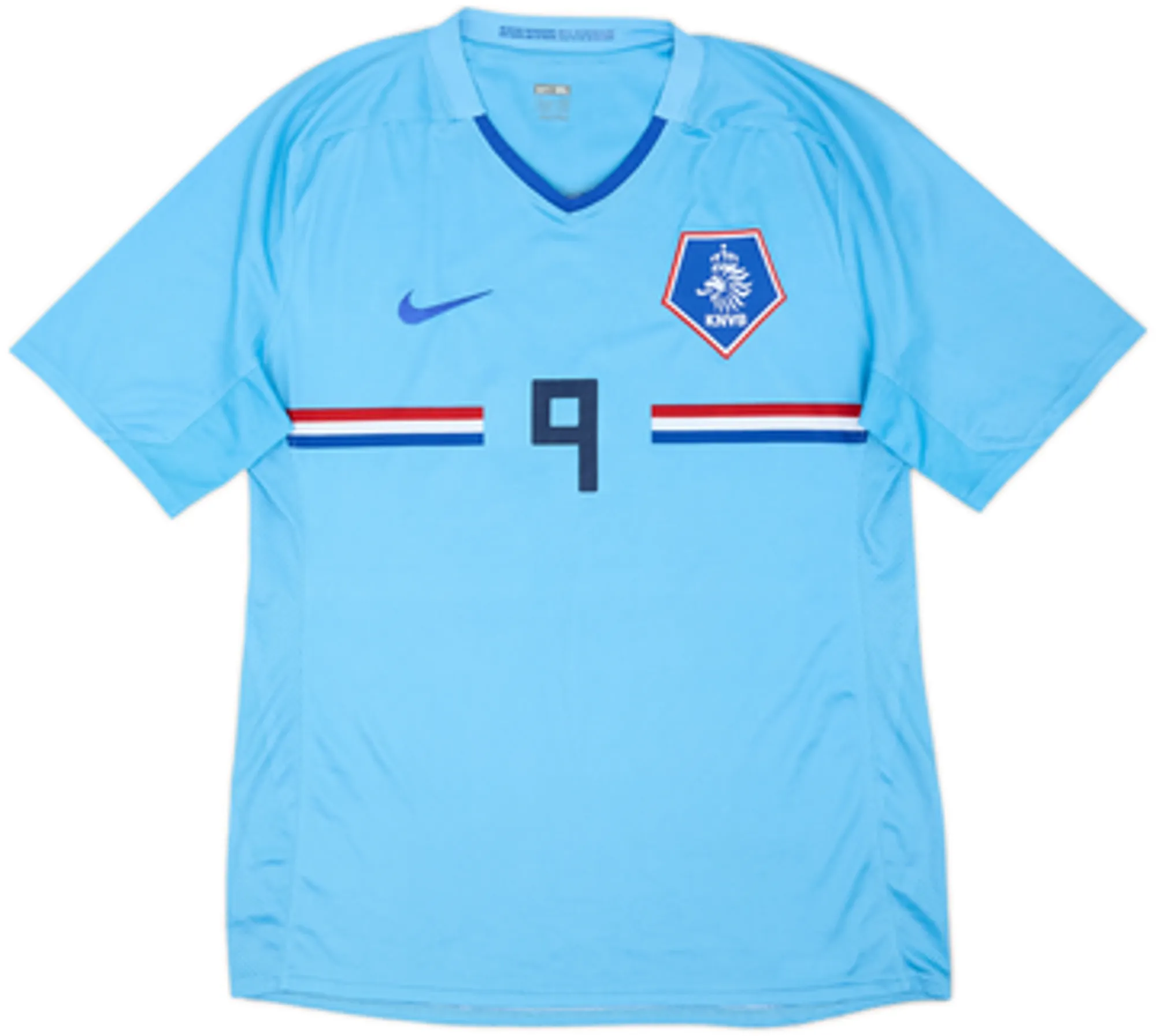 2008-10 Netherlands Player Issue Away Shirt V. Persie #9 - 7/10 - (XL)