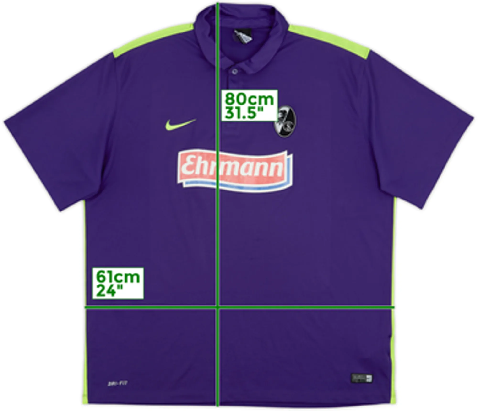 2015-16 Freiburg Third Shirt - 6/10 - (XXL)