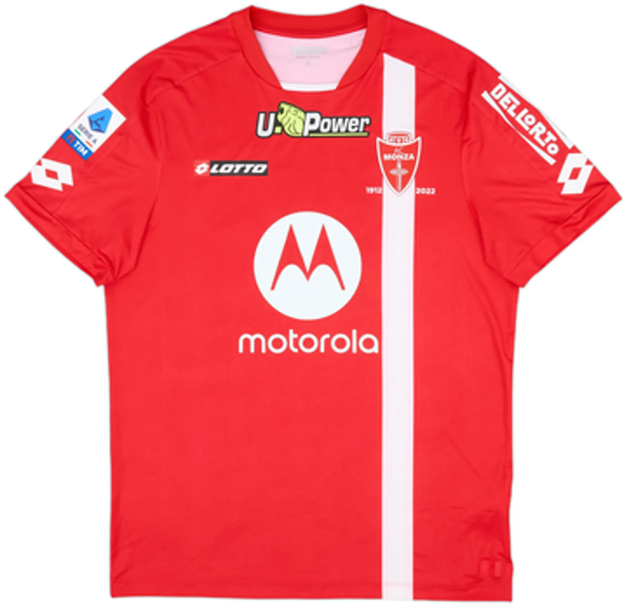 2022-23 Monza Home Shirt Sensi #12 - 9/10 - (M)