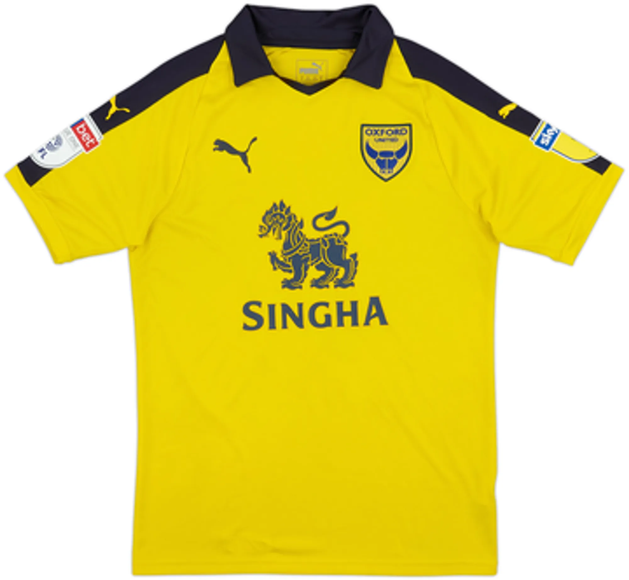 2018-19 Oxford United Home Shirt Ruffels #14 - 5/10 - (S)