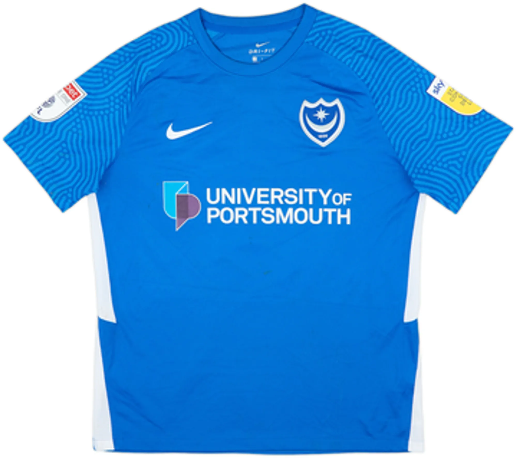 2021-22 Portsmouth Home Shirt Jones #36 - 9/10 - (L)