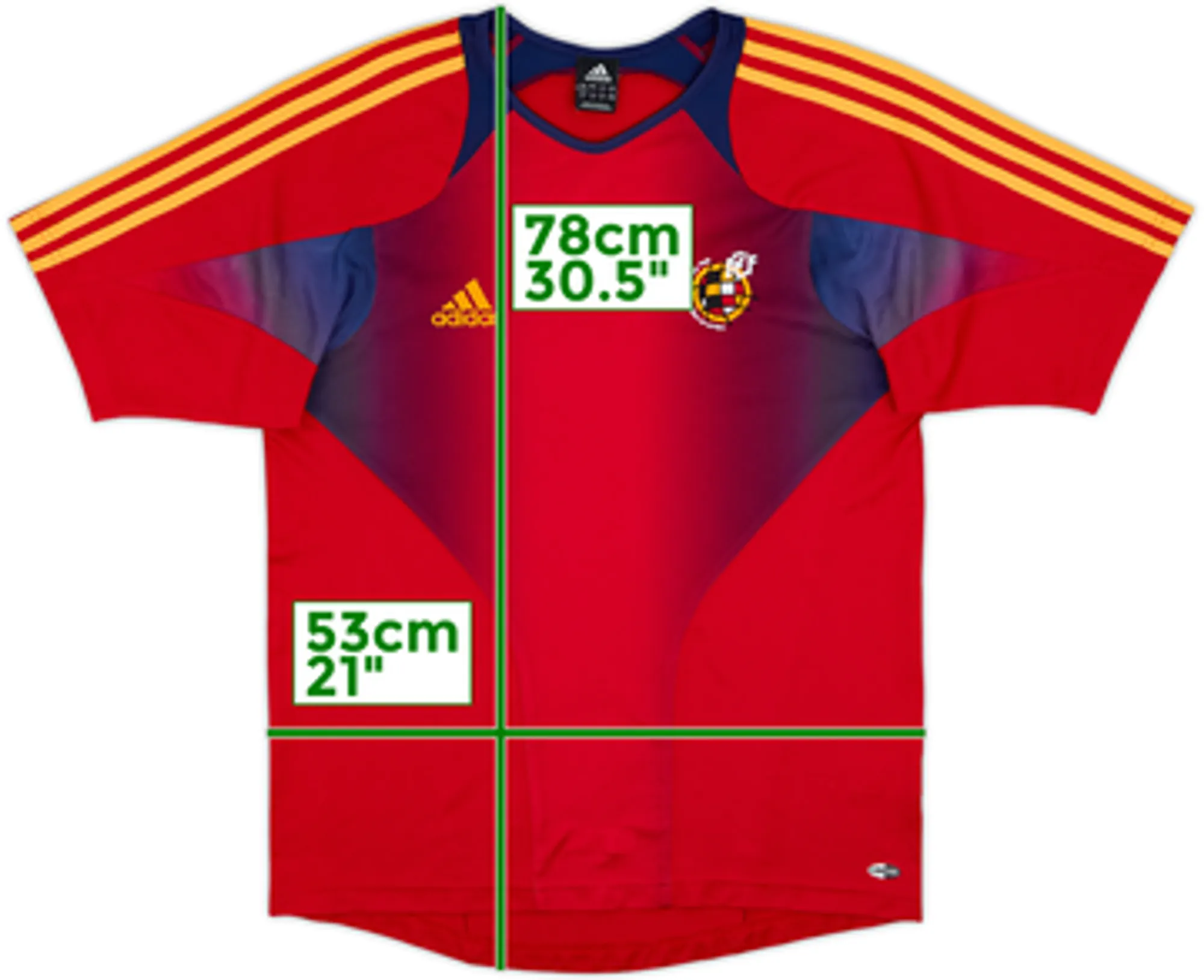 2004-05 Spain adidas Training Shirt - 10/10 - (M)