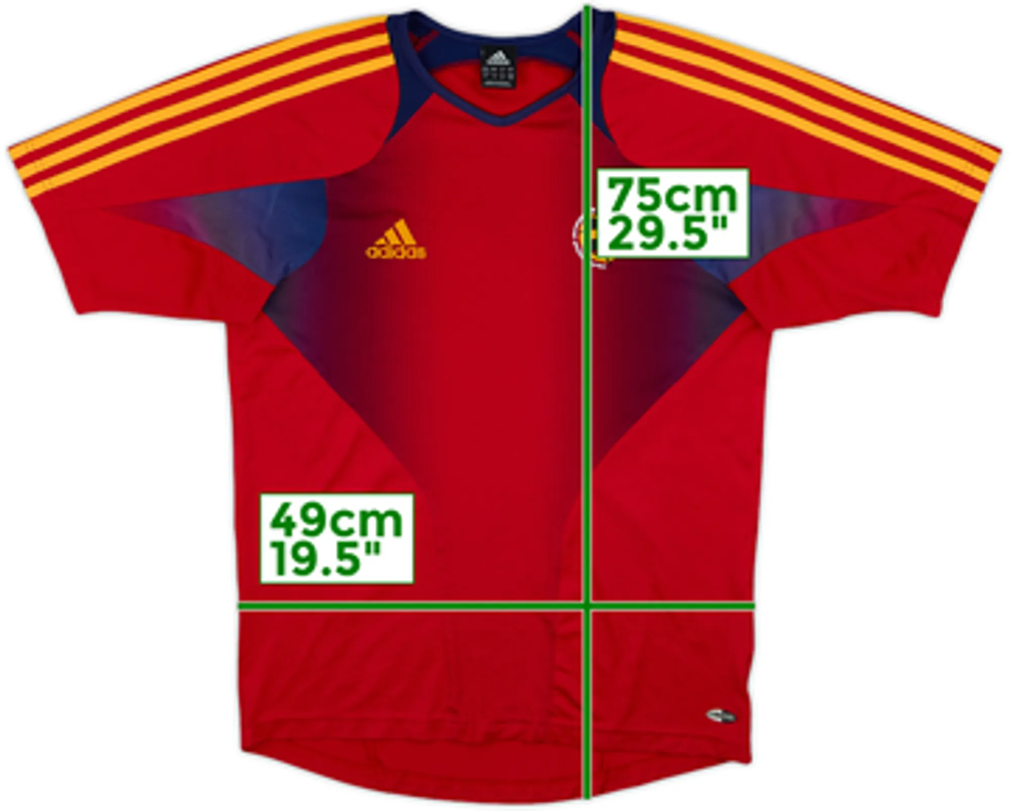 2004-05 Spain adidas Training Shirt - 8/10 - (S)