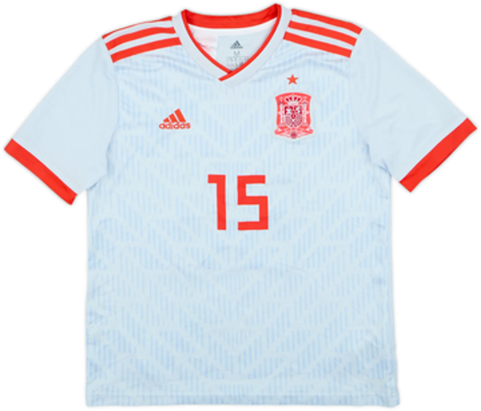 2018-19 Spain Away Shirt Ramos #15 - 8/10 - (M.Boys)