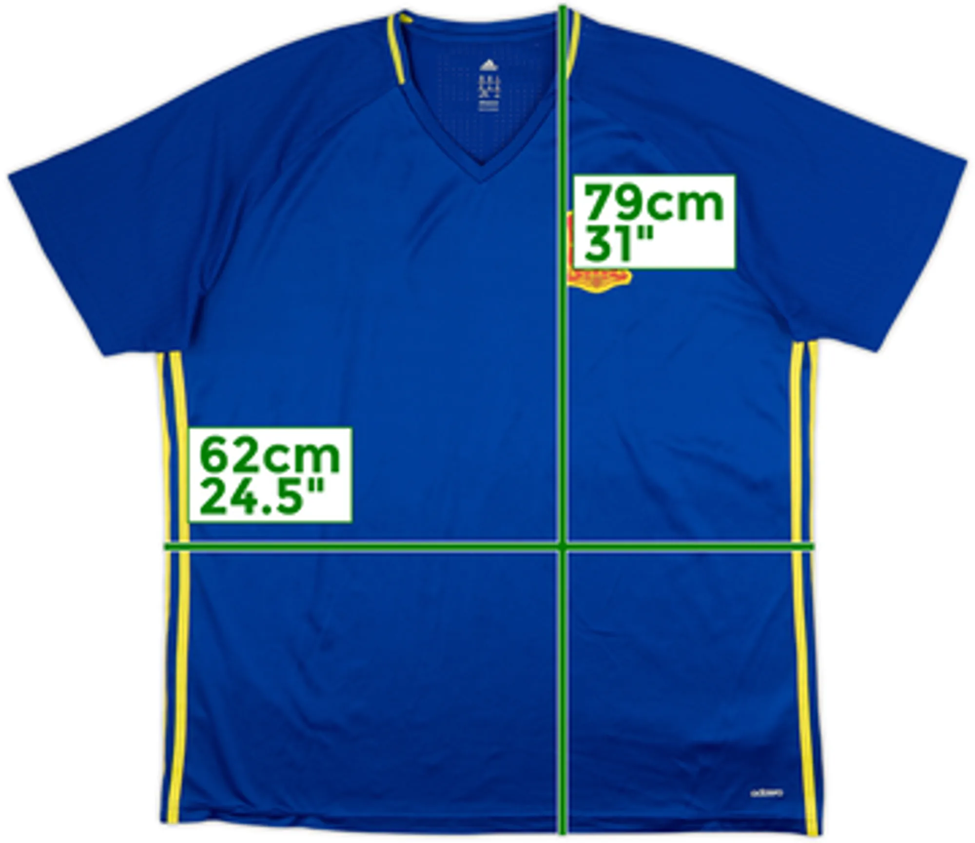 2016-17 Spain adizero Training Shirt - 4/10 - (XXL)