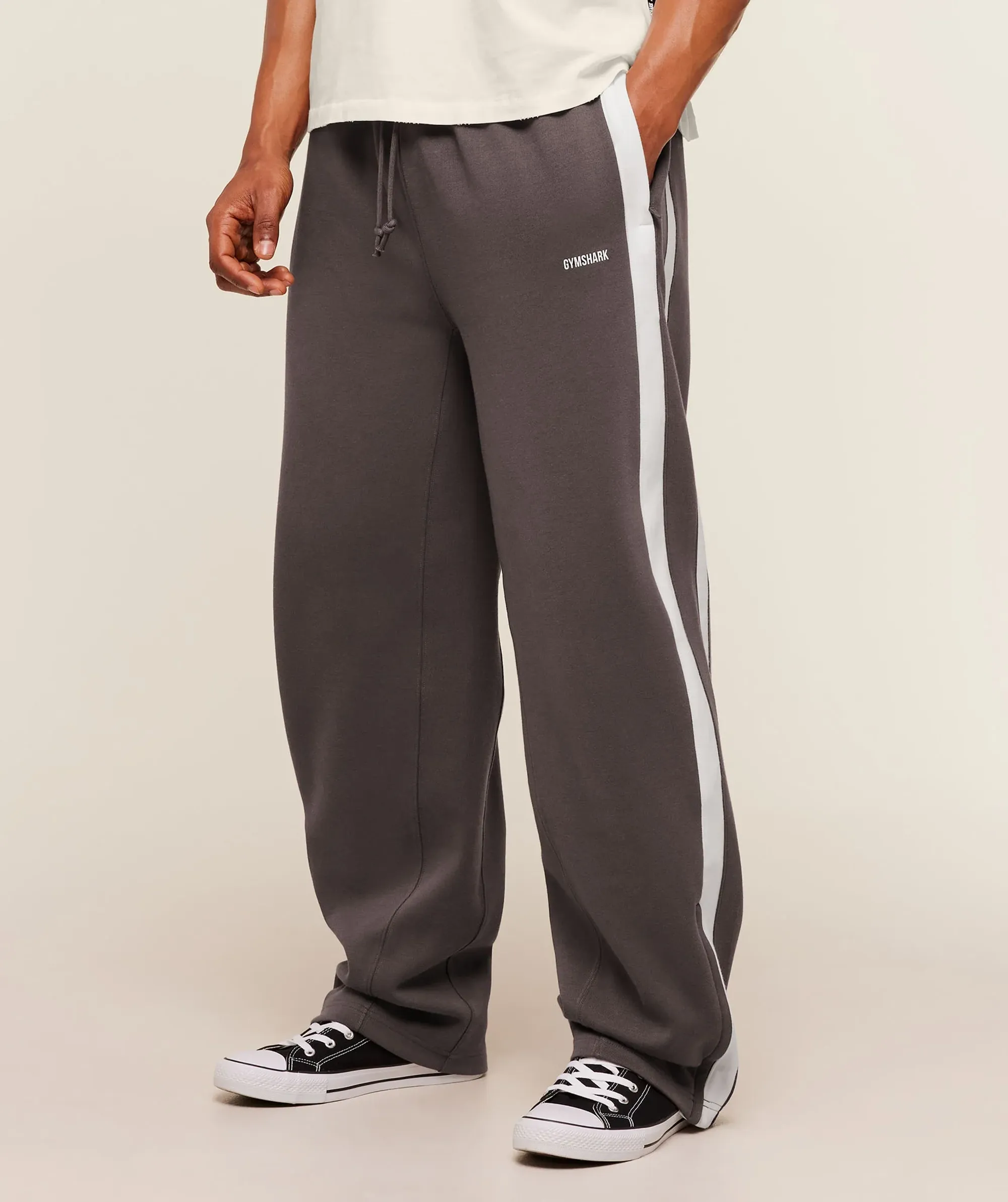 Gymshark x CBUM Straight Leg Joggers - Greyed Purple