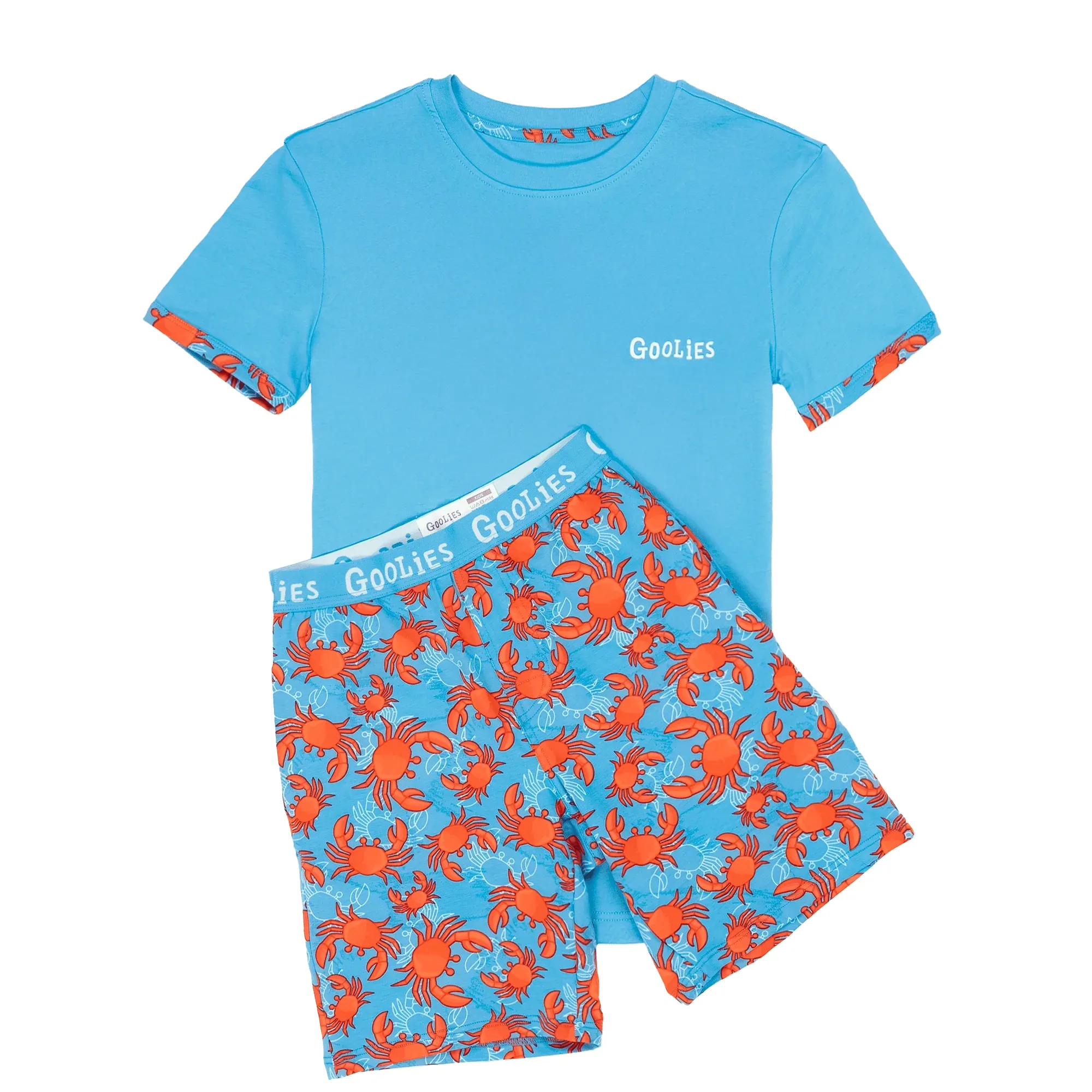 Crabs - Kids Short Pyjamas Set (T-Shirt & Shorts)