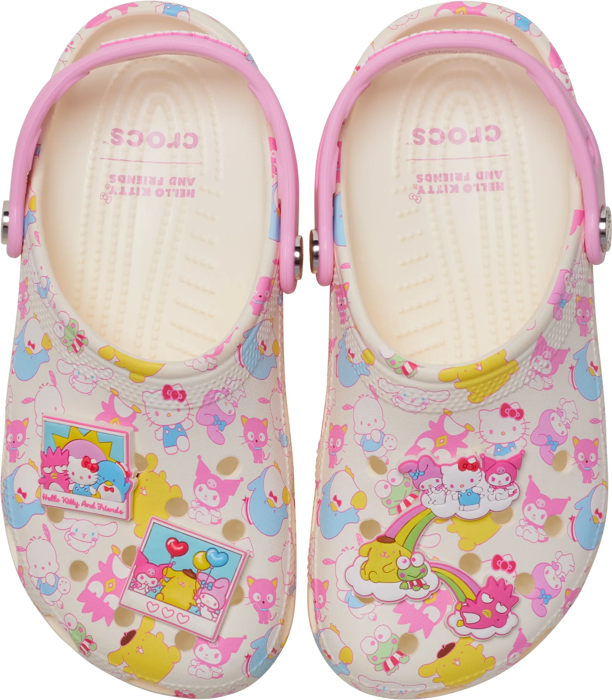 Crocs | Unisex | Hello Kitty® and Friends Pastel Classic | Clogs | Multi | W2/M1