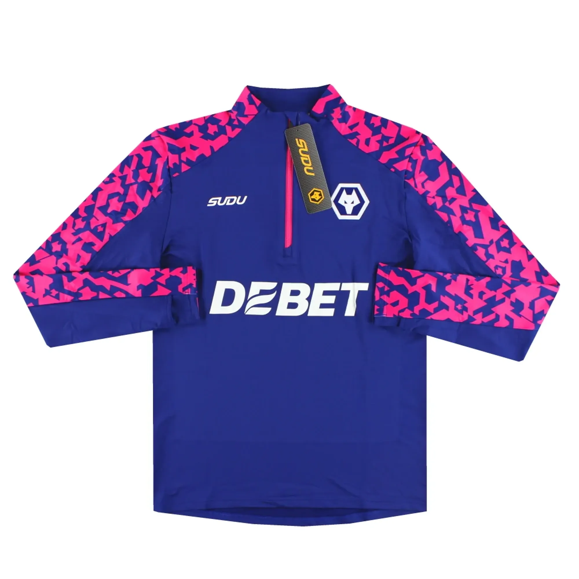 2024-25 Wolves Sudu Pre-Match 1/4 Zip *BNIB* - Wolves / BNIB 