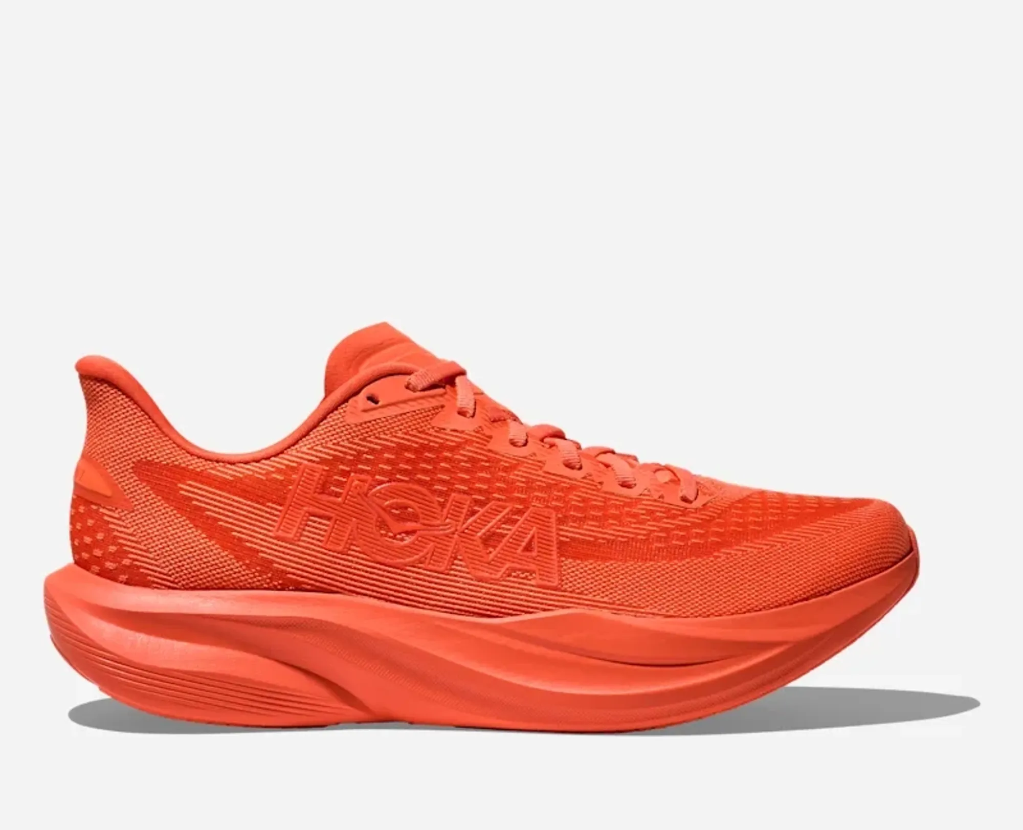 Hoka Women's Mach 7 Road Running Shoes In Bell Pepper/Bell Pepper