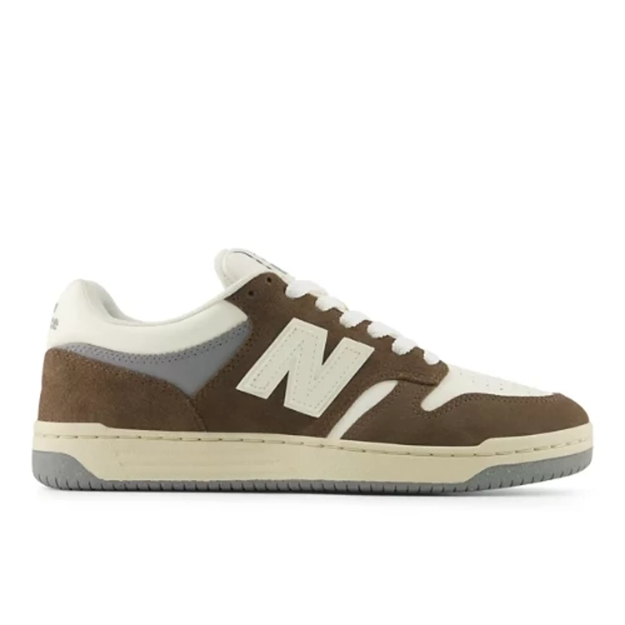 New Balance Unisex 480P in Brown/White Mesh