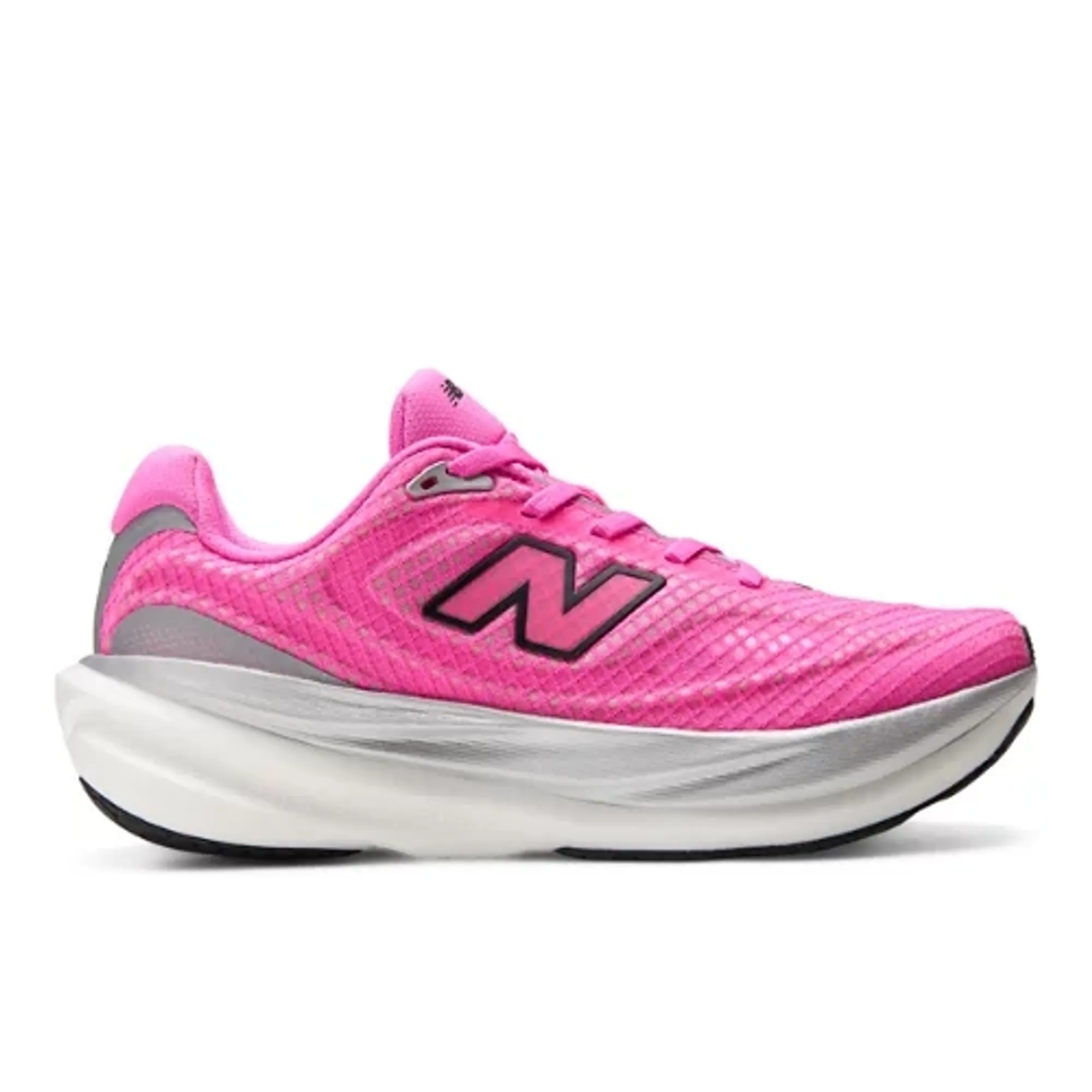 New Balance Women's 1080v15 Breathe in Pink/Black Synthetic