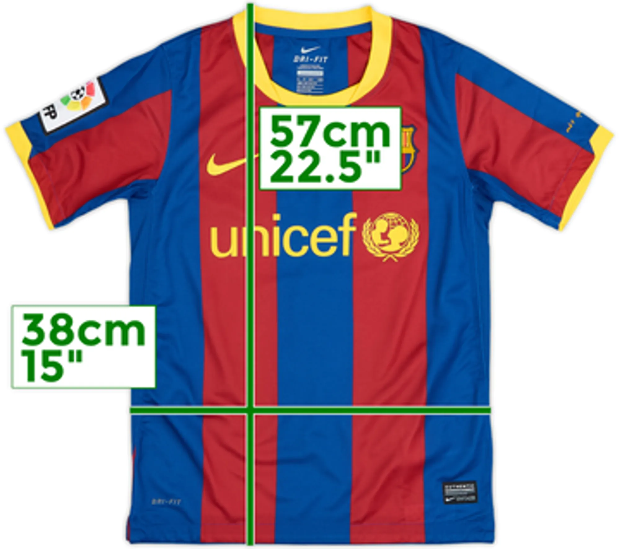 2010-11 Barcelona Home Shirt - 10/10 - (S.Boys)