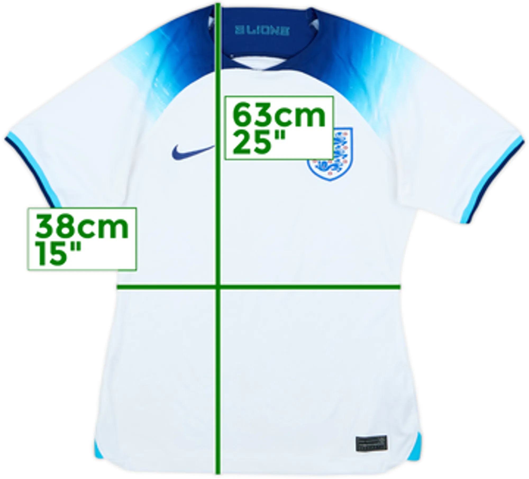 2022-23 England Home Shirt - 8/10 - (Women's S)