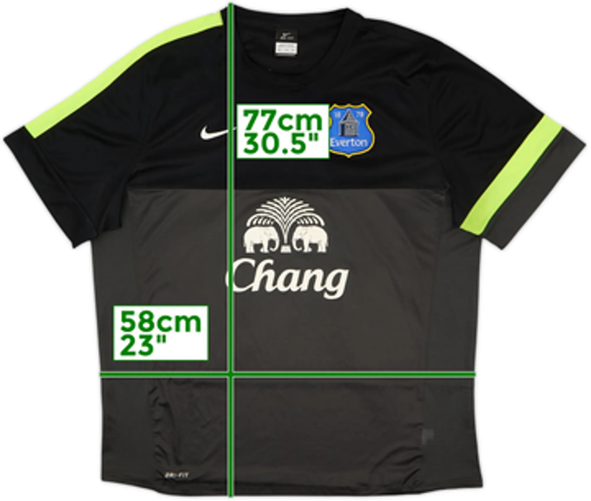 2013-14 Everton Nike Training Shirt - 7/10 - (XXL)