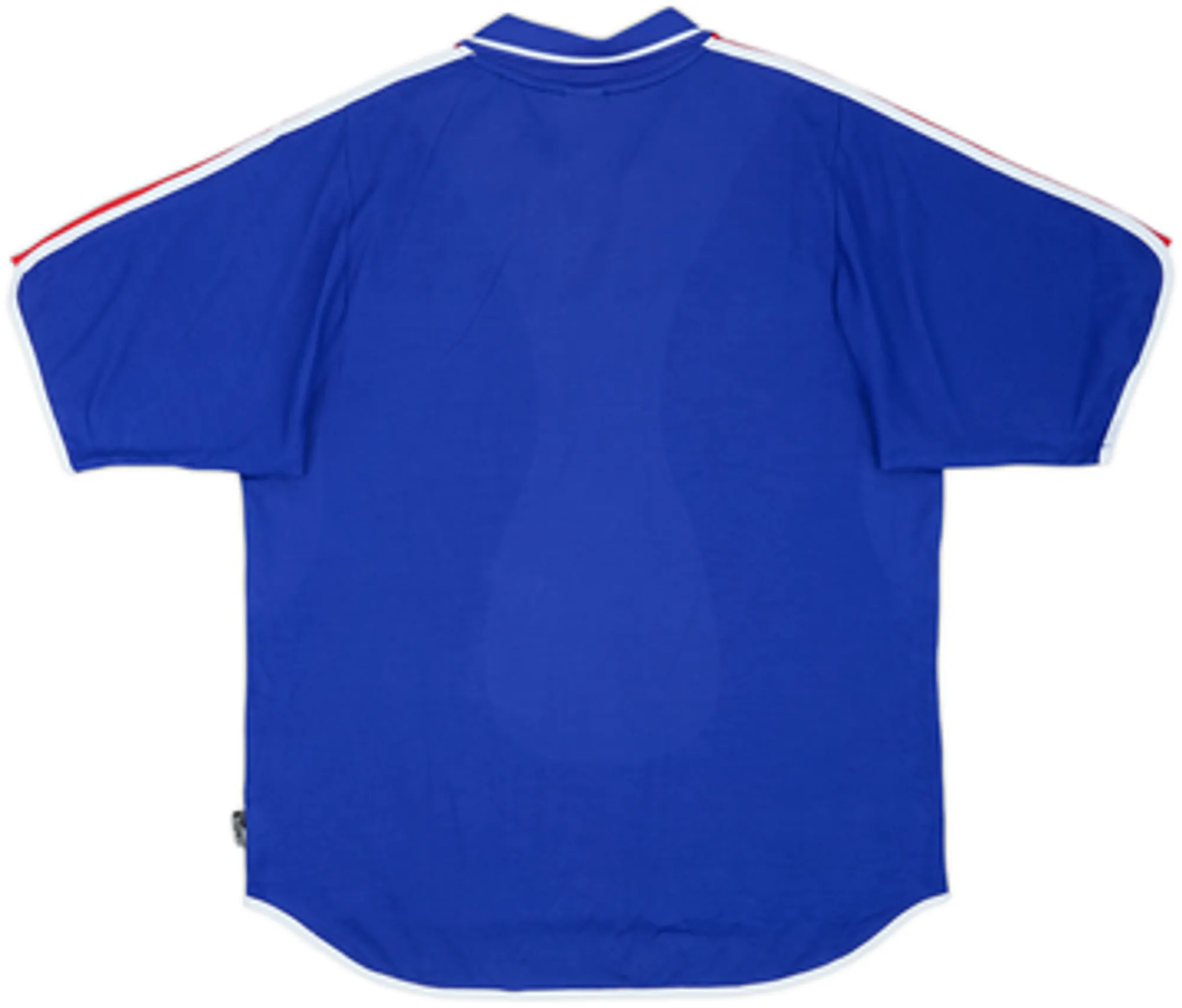 2000-02 France Signed Home Shirt - 8/10 - (L)